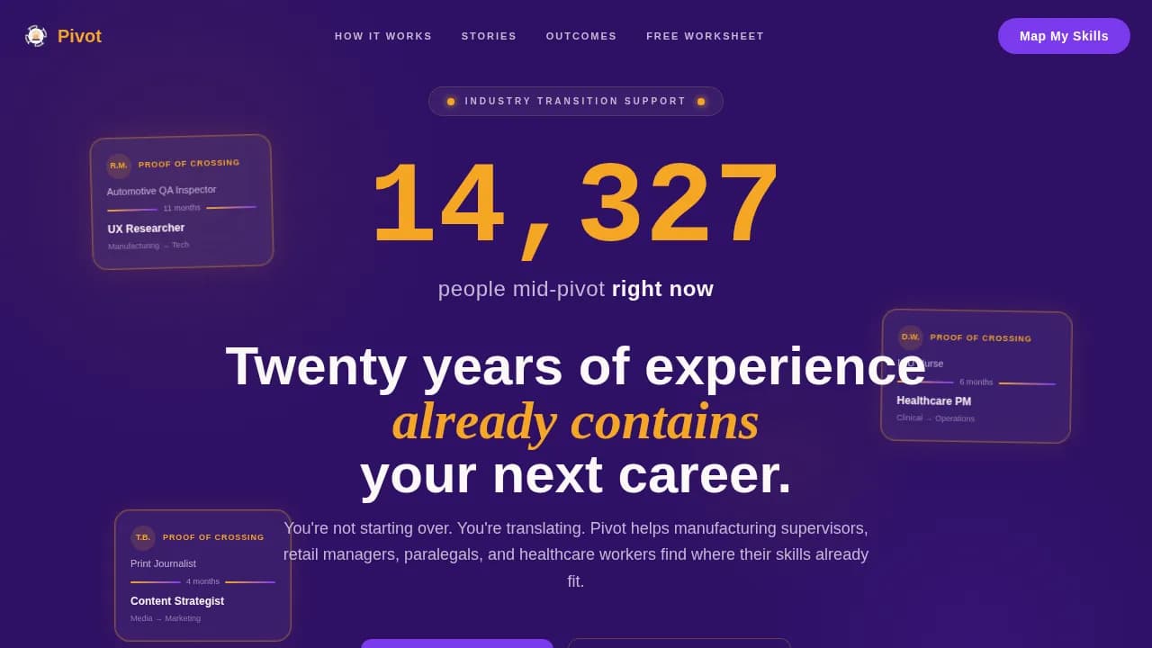 Elevate — Empowering Career Coaching Landing Page Template