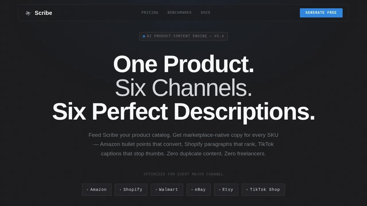 Compose — Smart AI Copywriting Landing Page Template