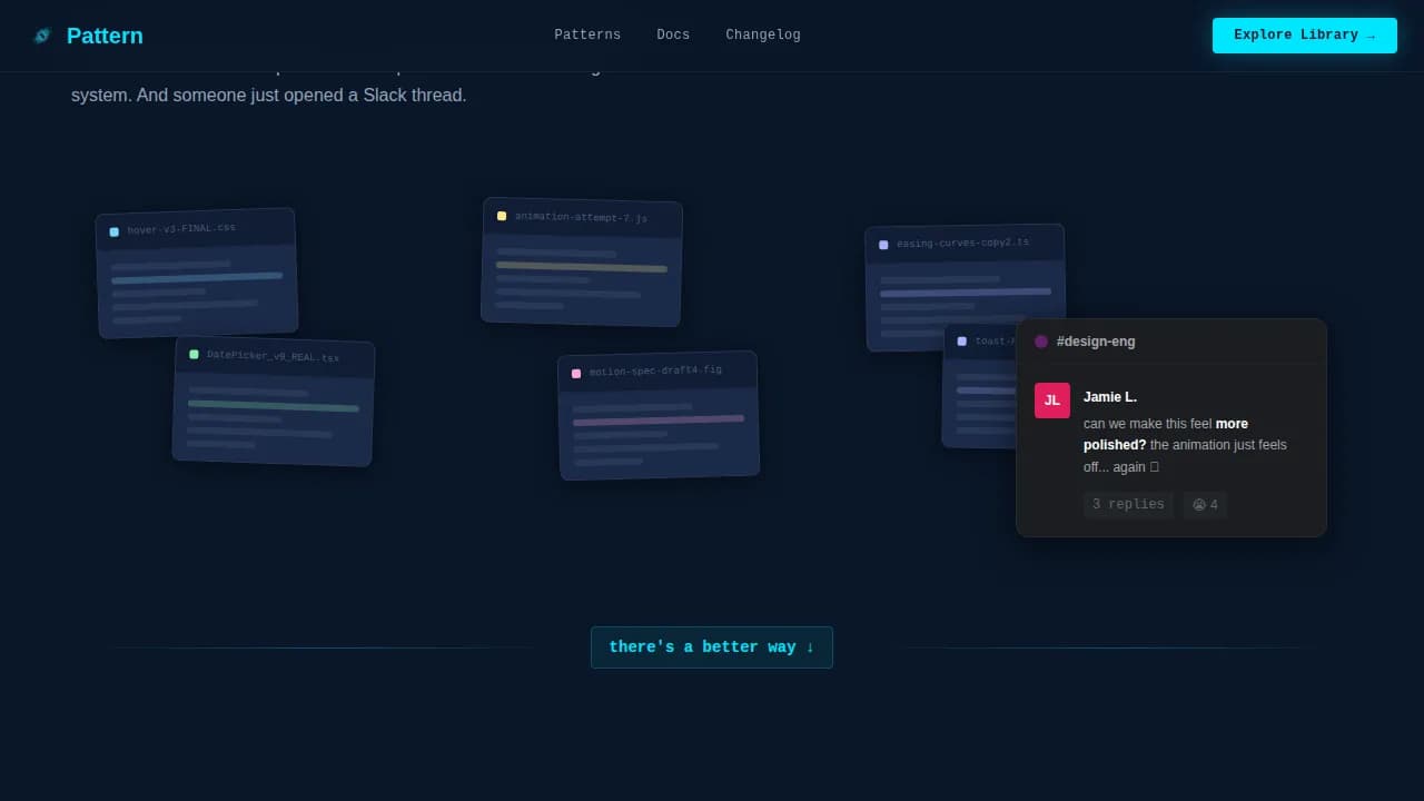 Design System & Component Library Reviews Website Template