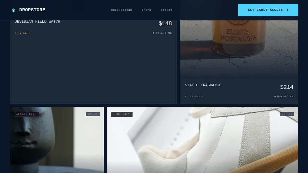 E-Commerce Digital Presence Professional Website Template