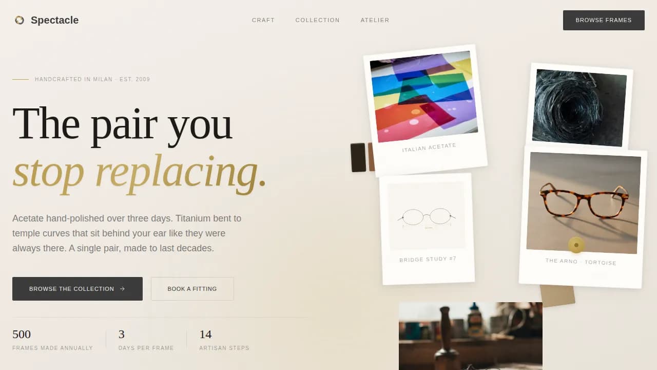 Classic Fashion Professional Website Template
