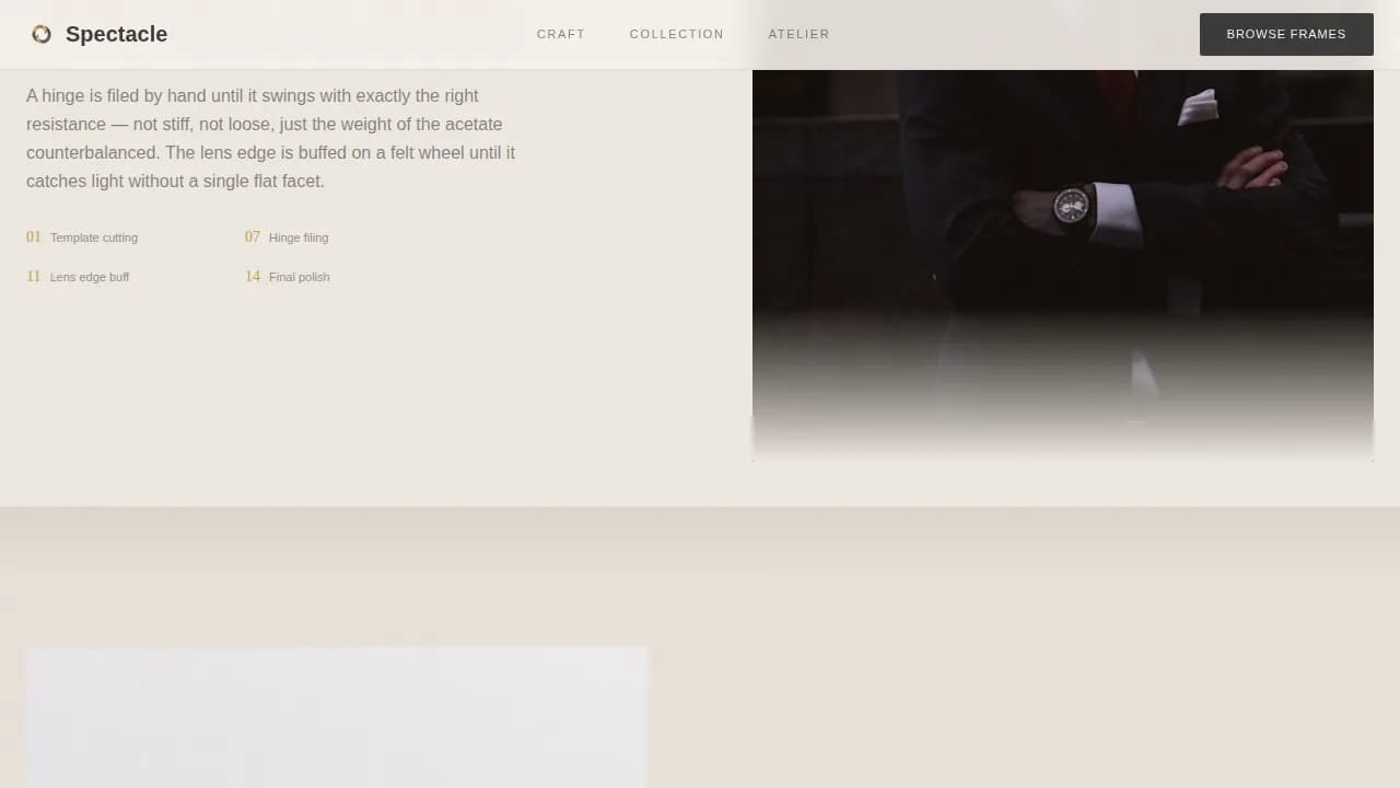 Classic Fashion Professional Website Template