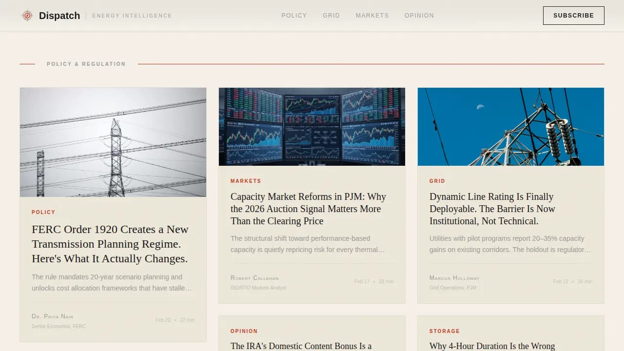 Ignite — Premium Renewable Platform Landing Page Template