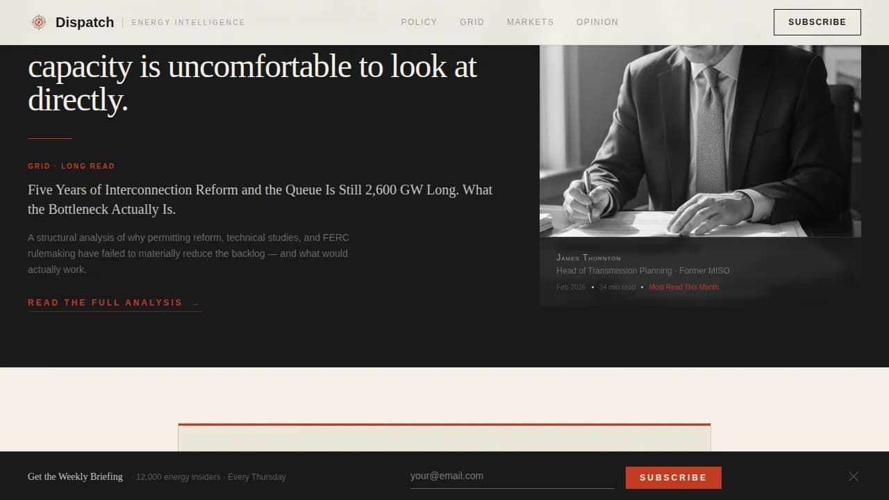 Ignite — Premium Renewable Platform Landing Page Template