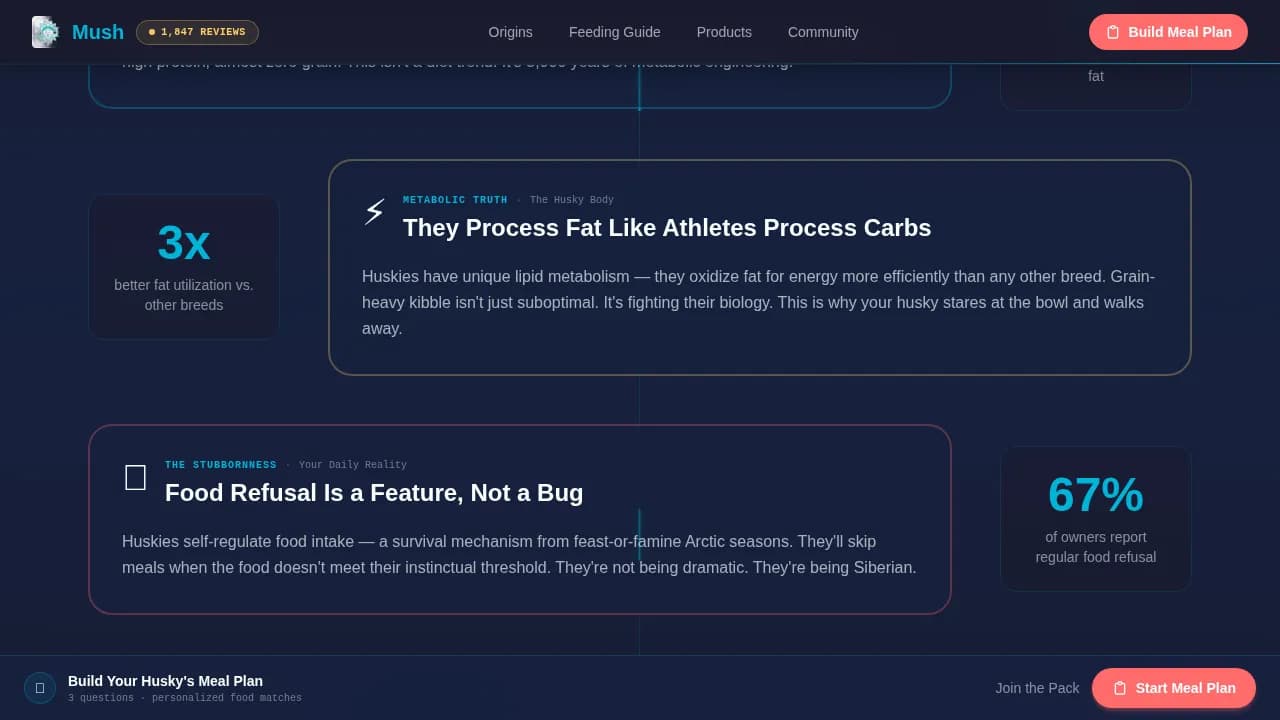 Vitacore — Arctic Nutrition Community Landing Page Template
