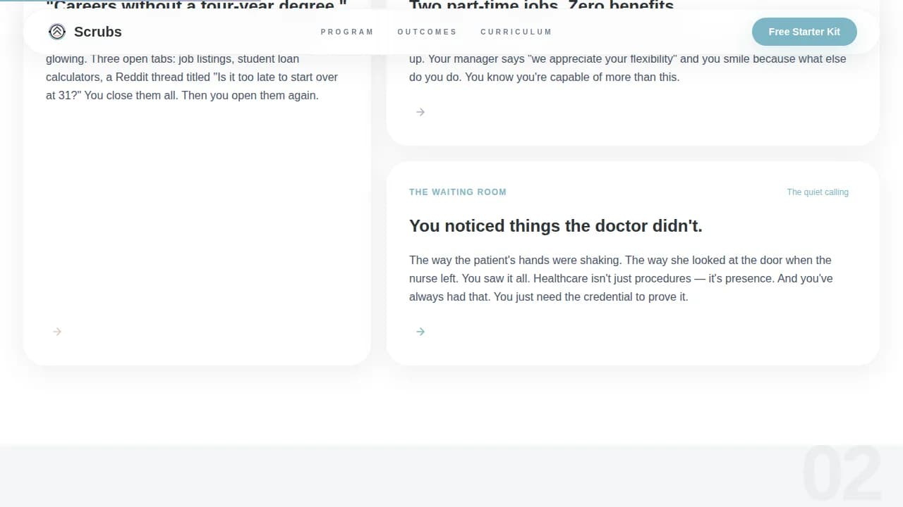 Vitals — Expert Medical Assistant Landing Page Template