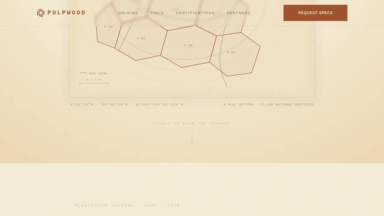 Forest — Sustainable Timber Operations Landing Page Template