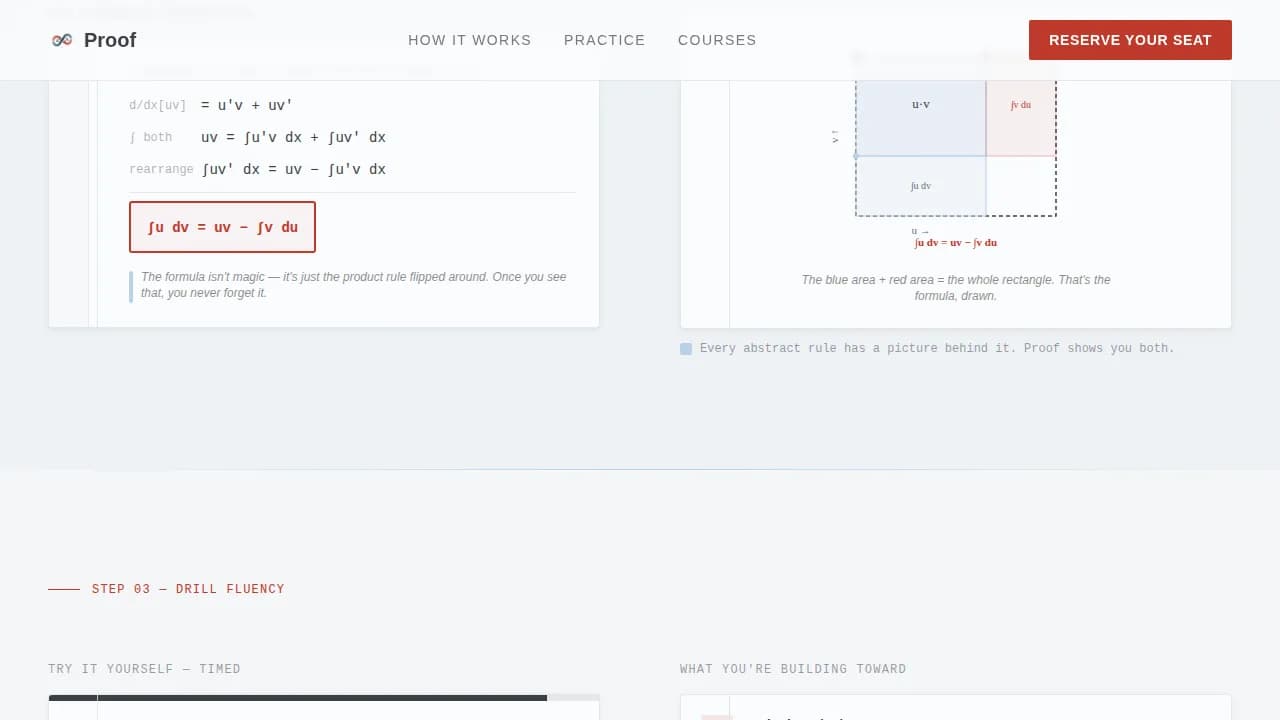 Proof — Expert Algebra Tutoring Landing Page Template