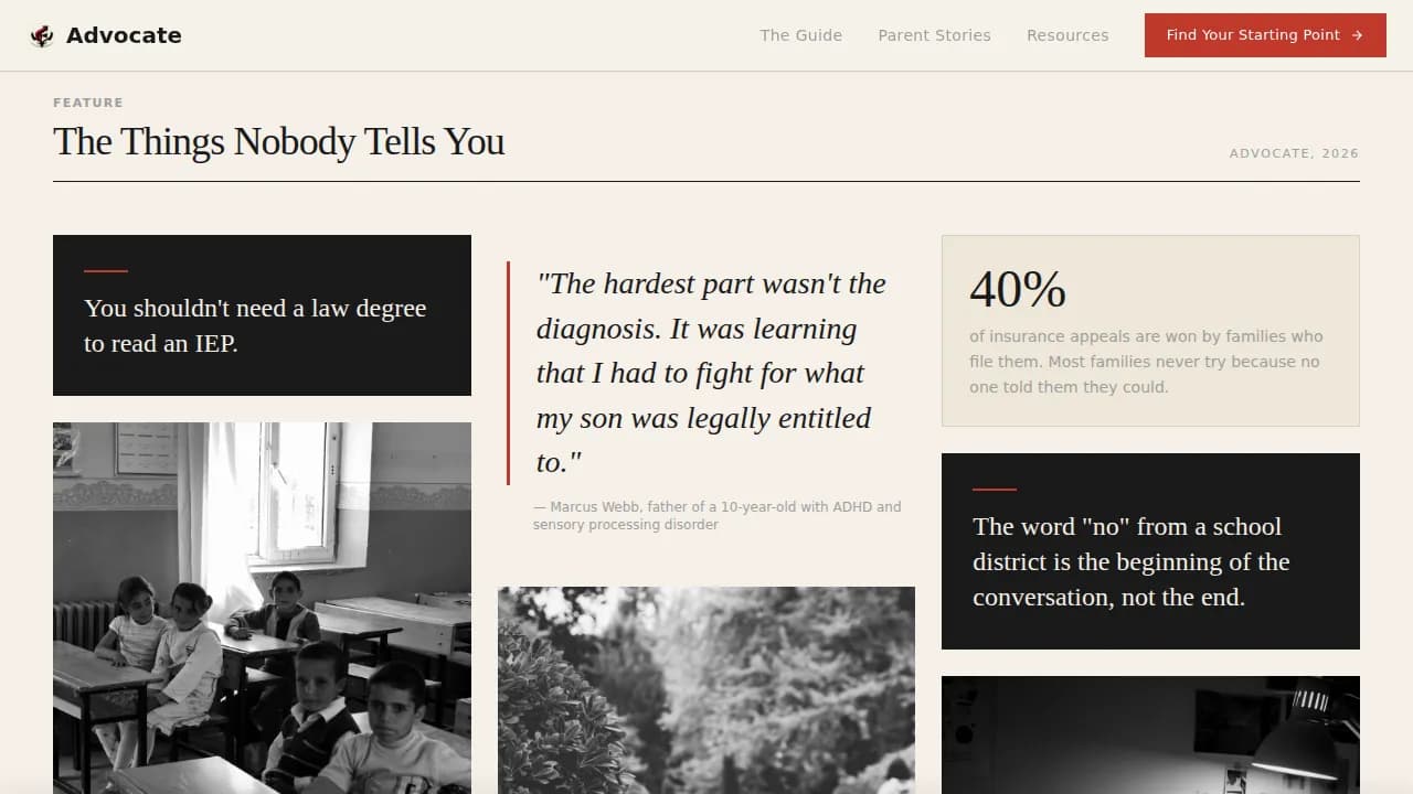 Parenting & Family Blog Reviews Website Template