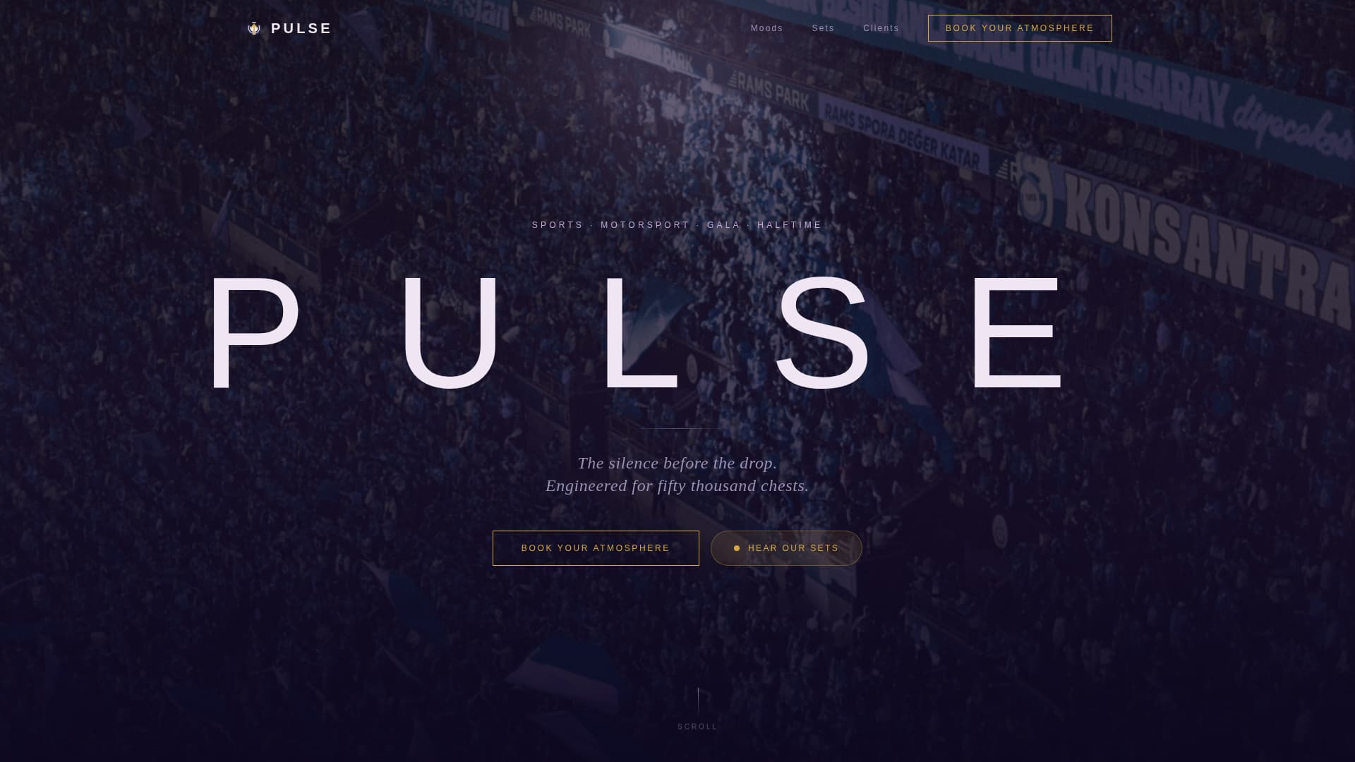 Pulse - Electrifying Sportsevent Landing Page Template