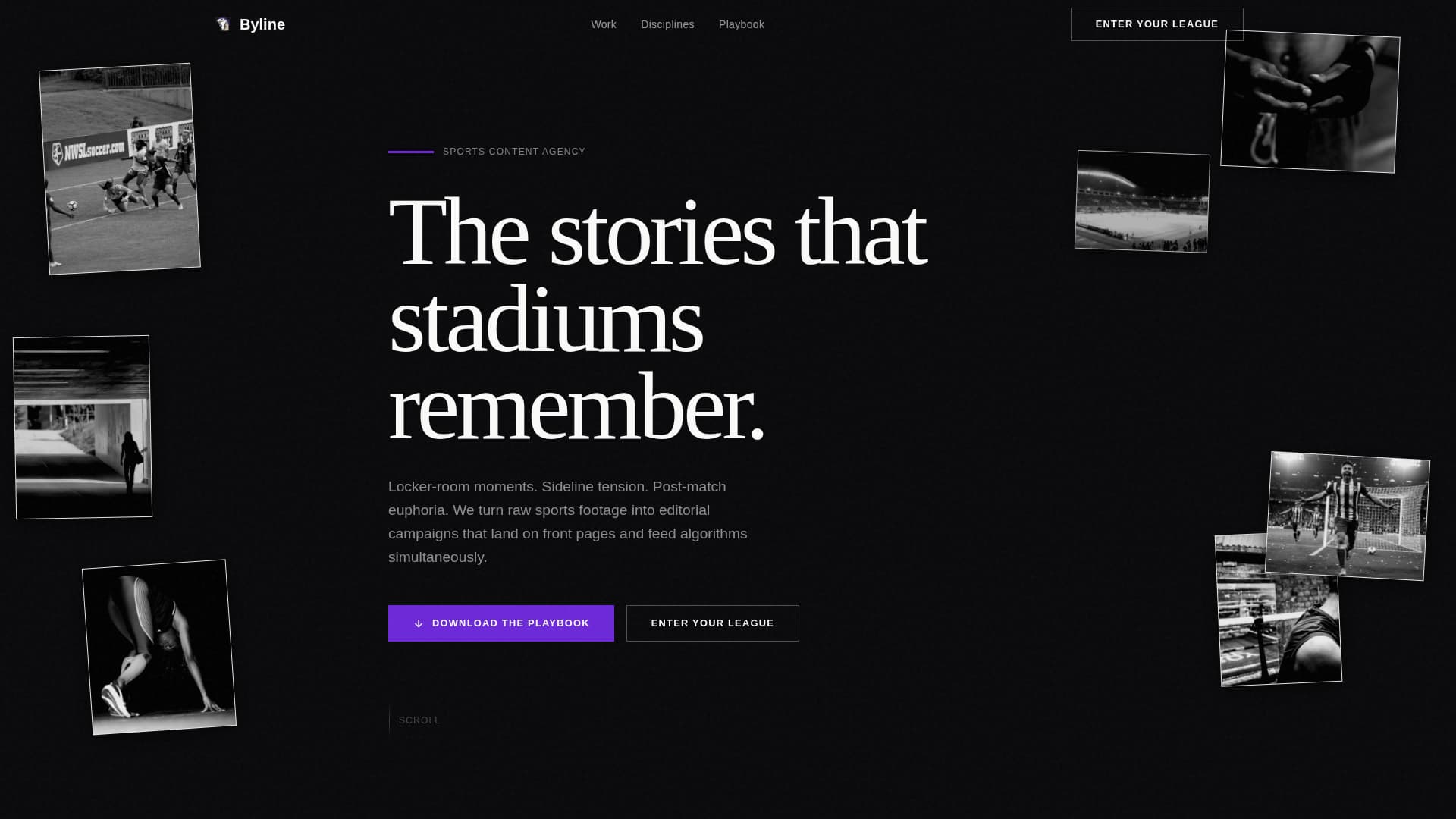 Sports Marketing & Agency Directory Website Template