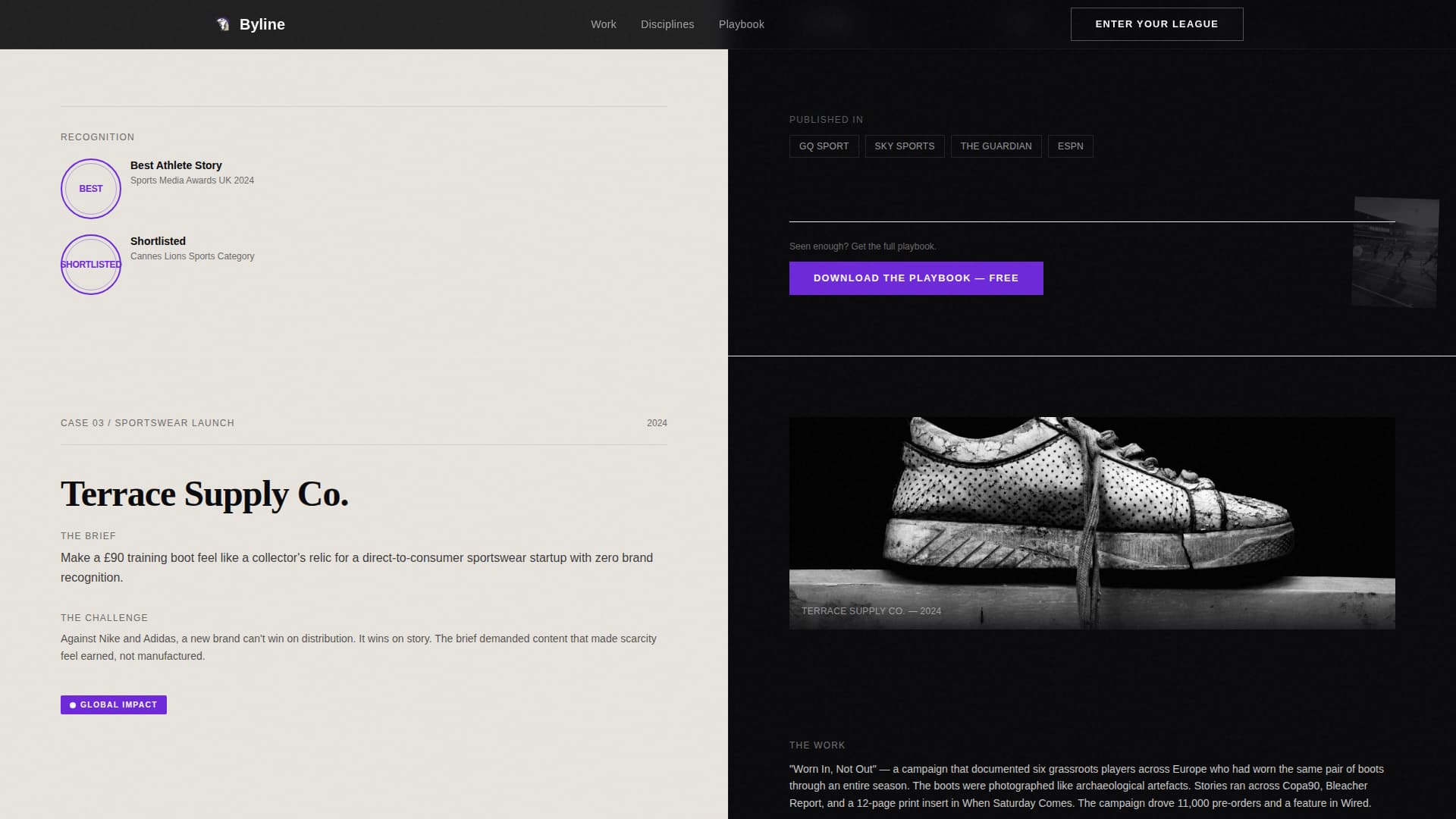 Sports Marketing & Agency Directory Website Template