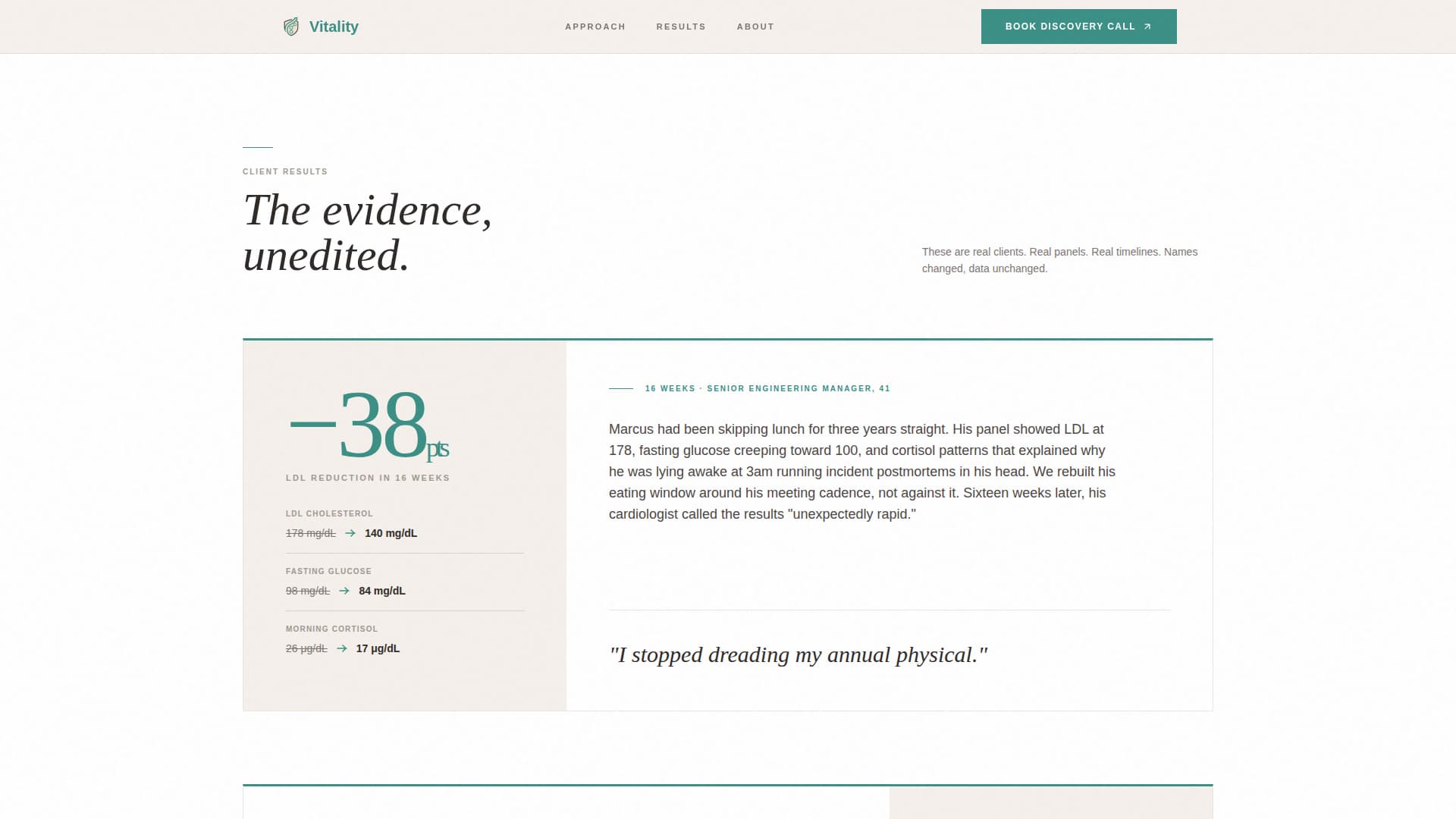 Health Coach Booking Website Template