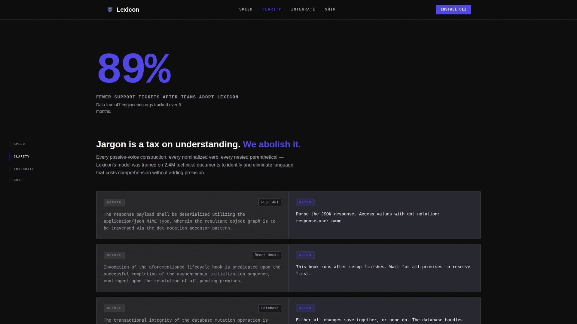Accessibility Documentation Professional Website Template