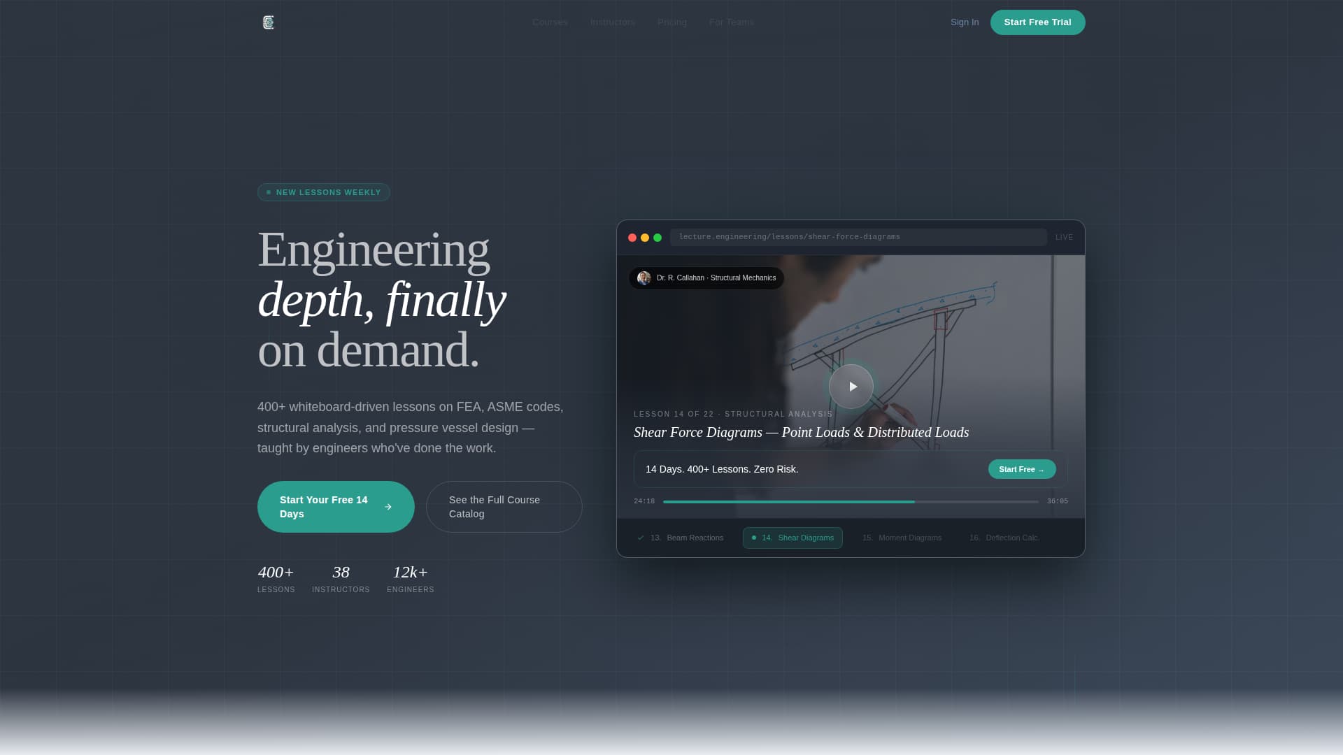 Engineering Education Education Website Template