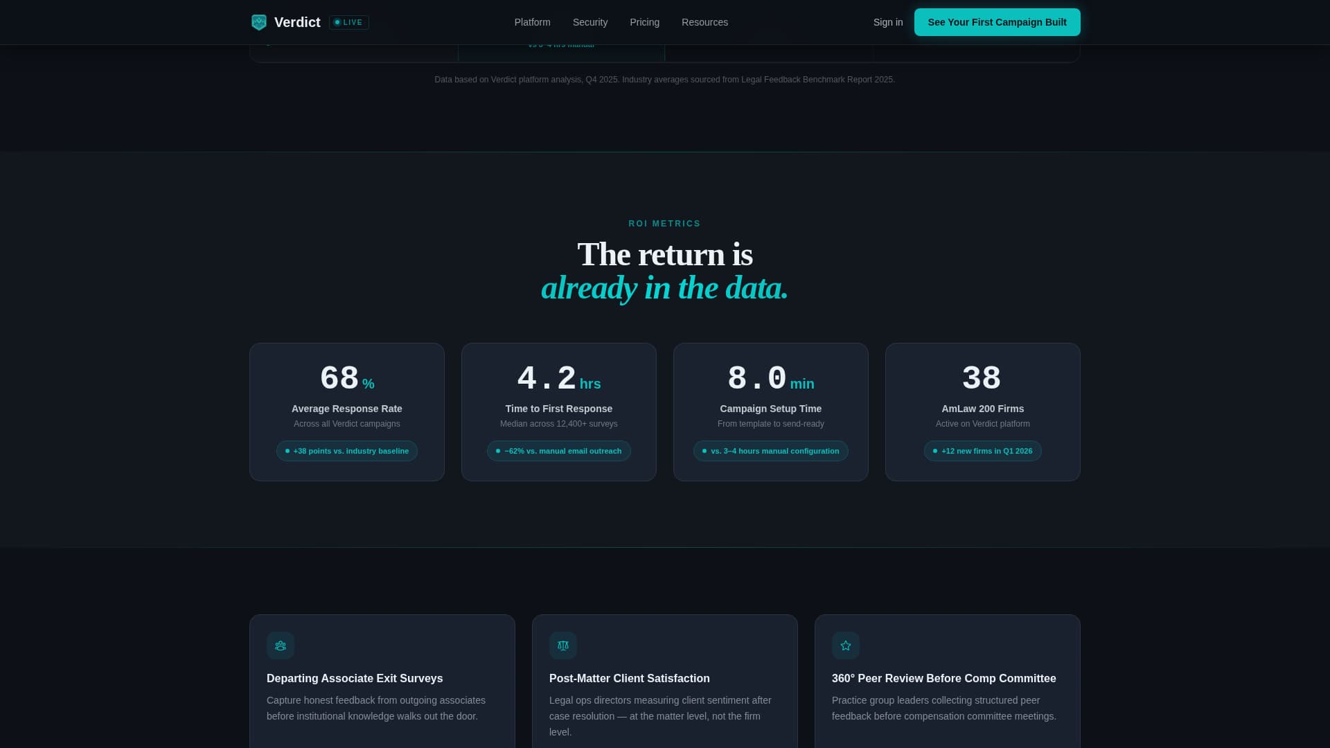 Law Firm Email Marketing Directory Website Template
