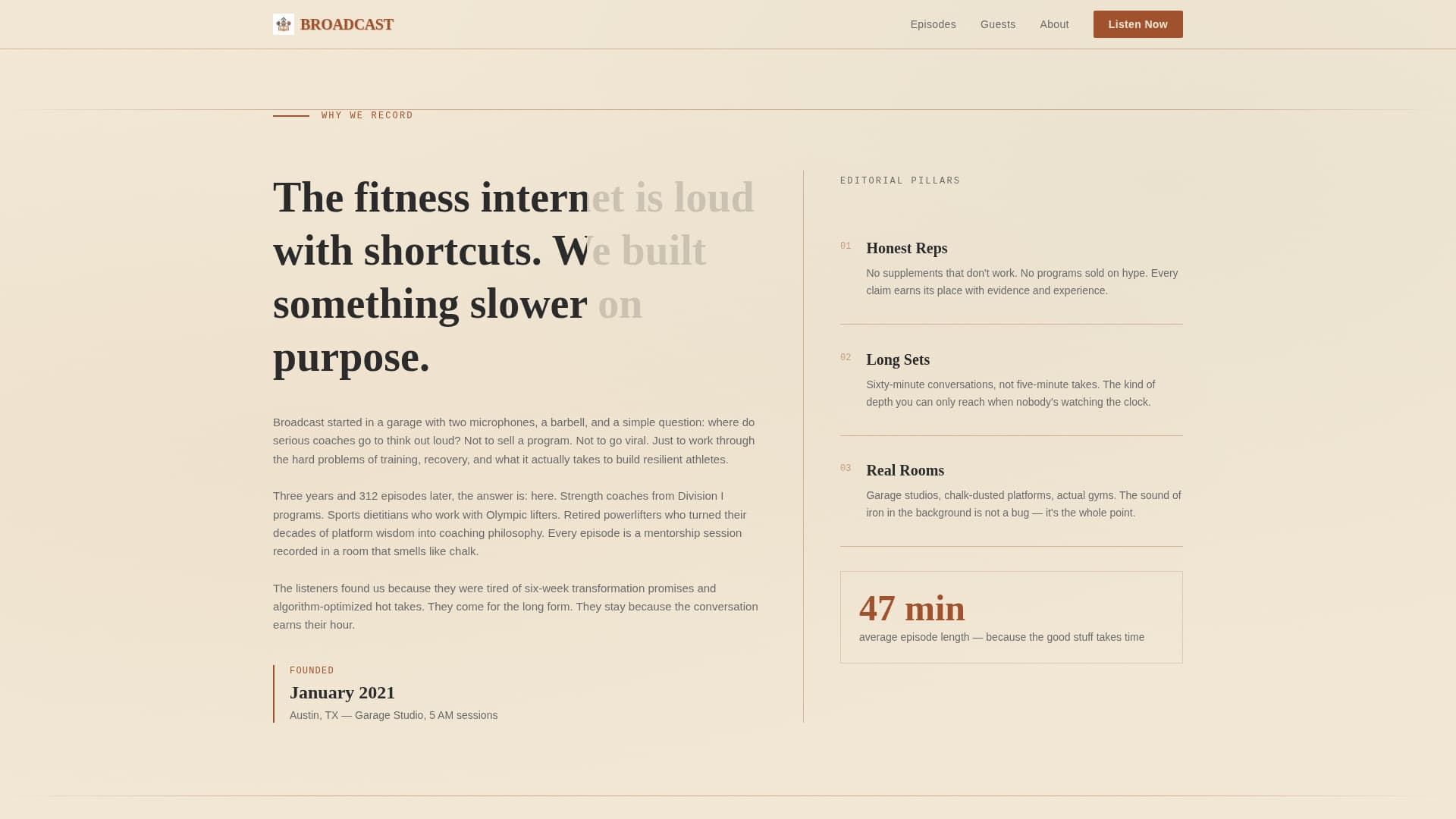 Fitness Blog & Media Reviews Website Template