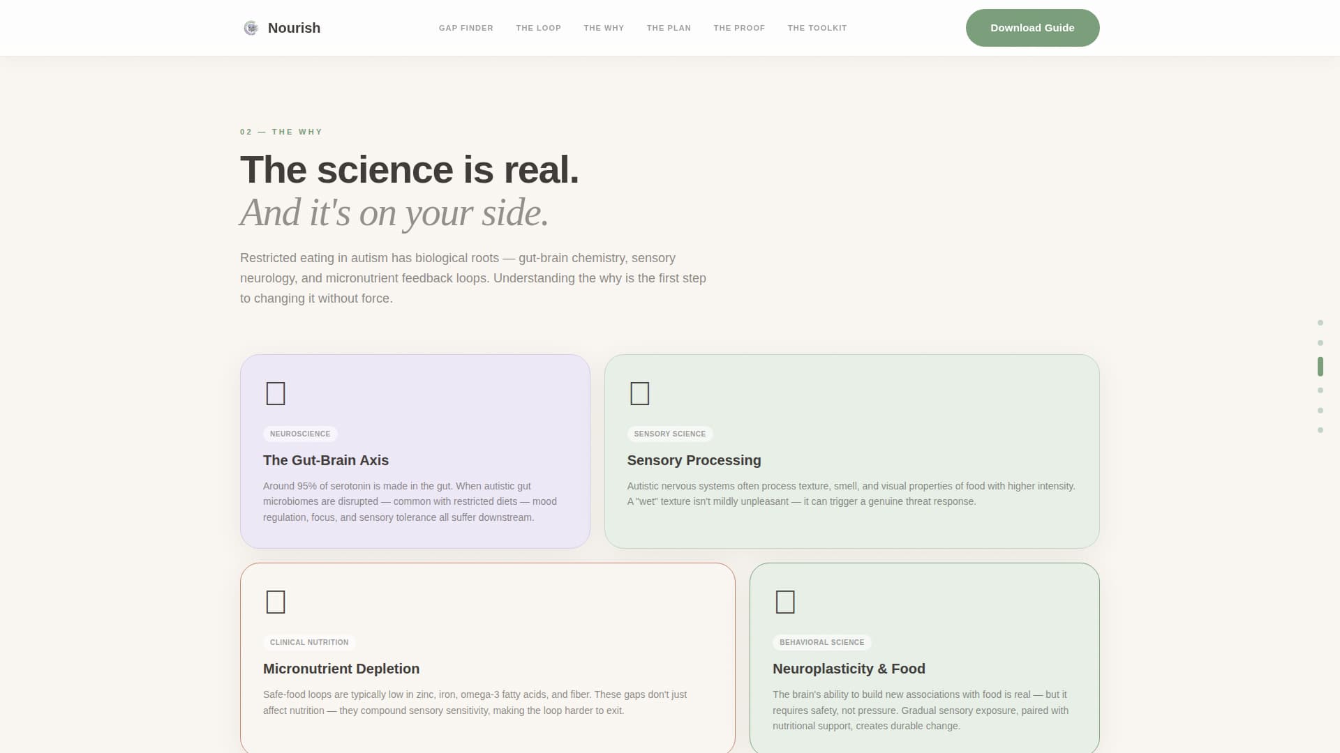 Autism Spectrum Care Cost Calculator Website Template
