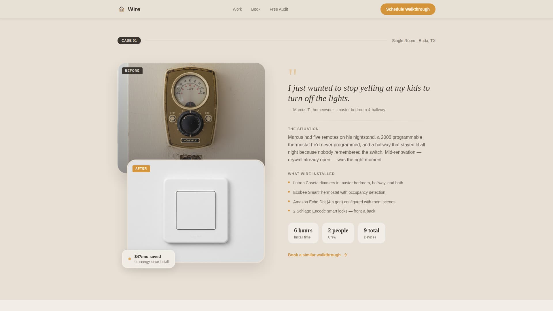 Smart Home & Automation Booking Website Template