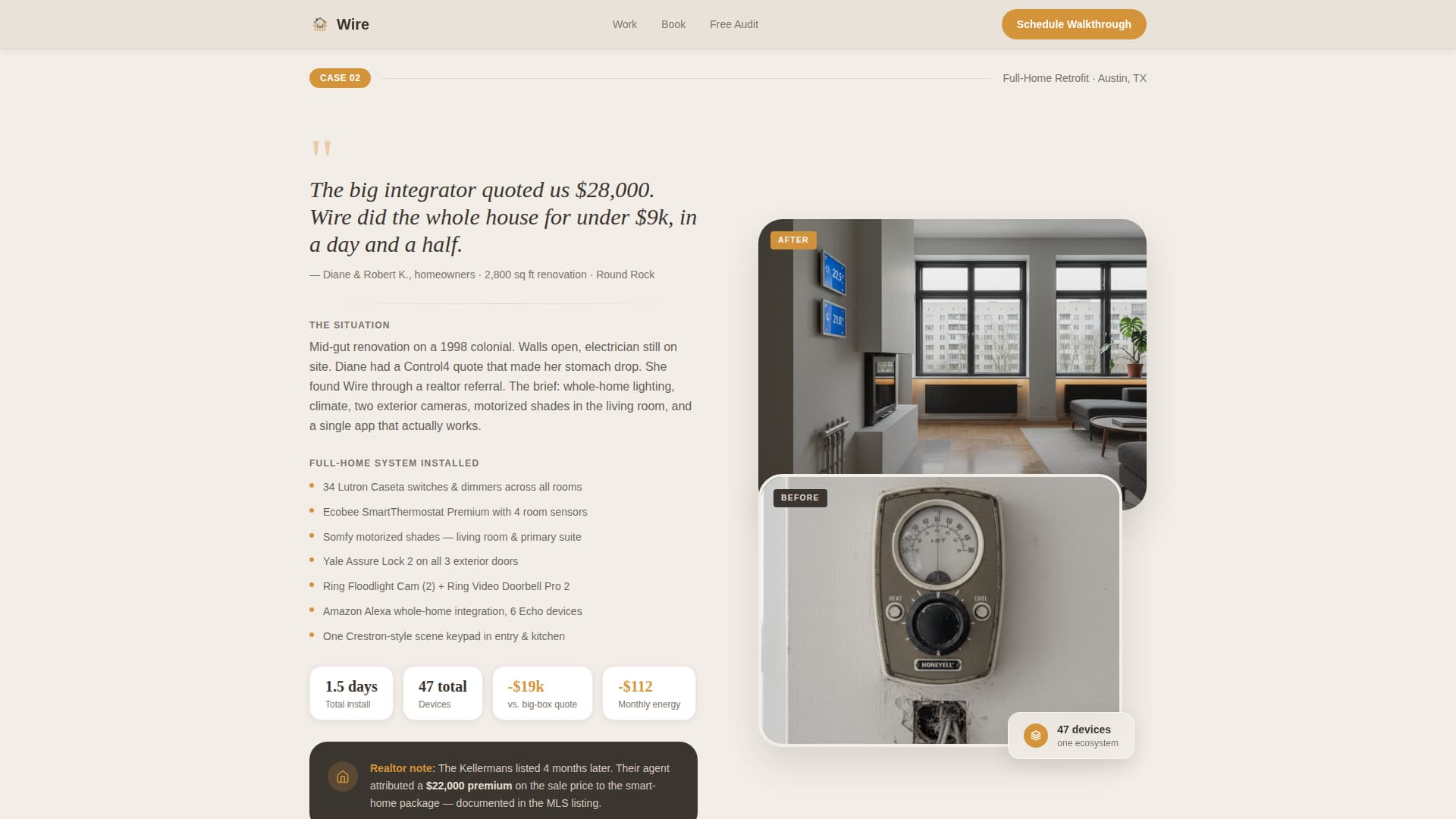 Smart Home & Automation Booking Website Template