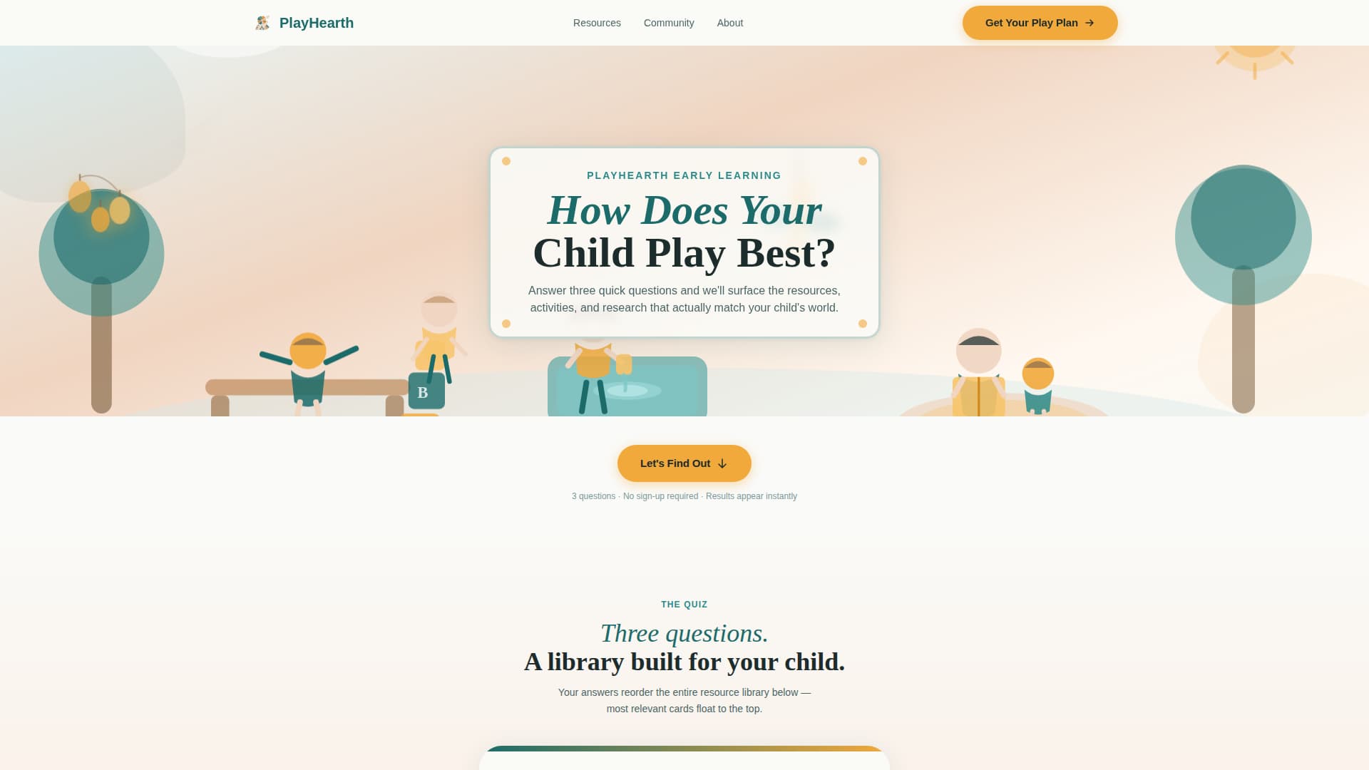 Preschool & Early Education Professional Website Template