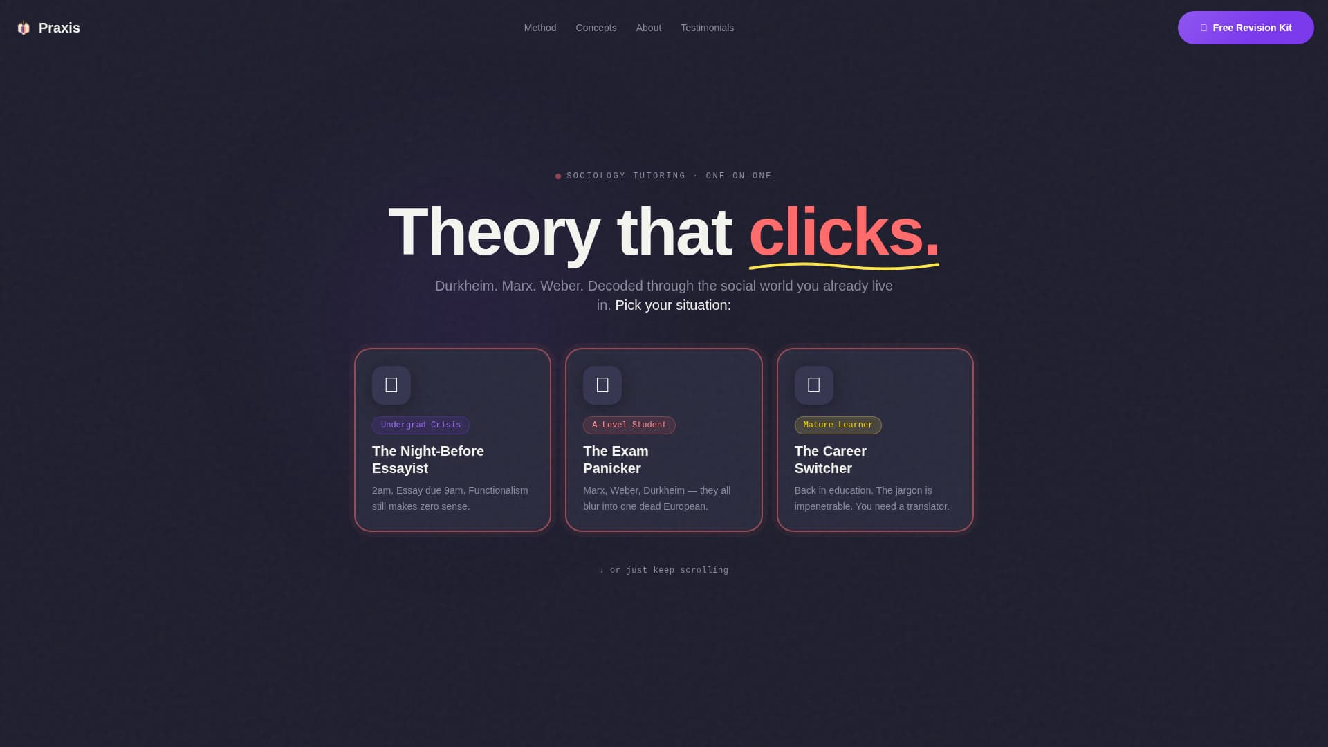 Sociology Education Professional Website Template