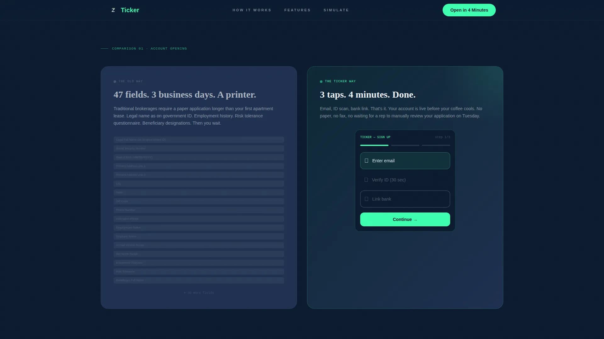 Gen Z Finance Specialist Professional Website Template