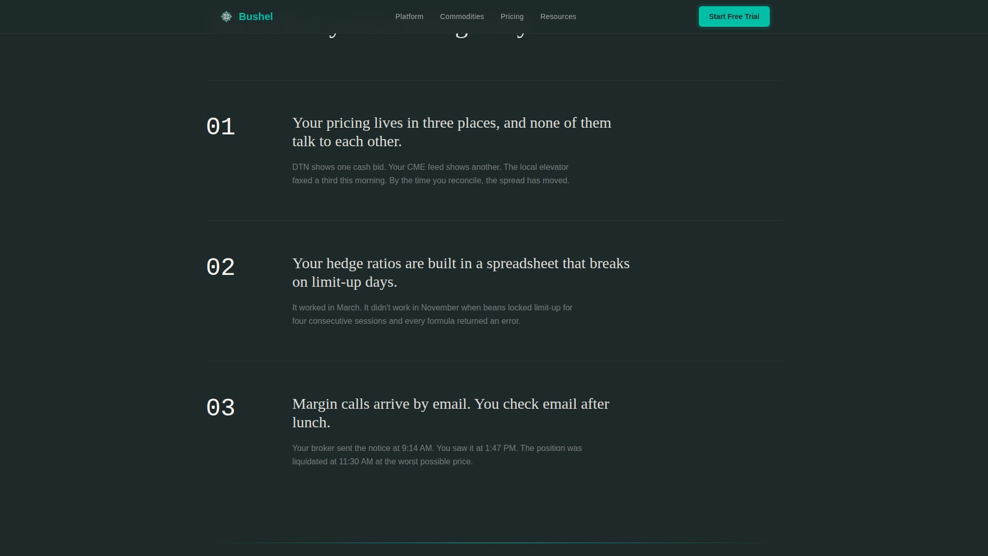 Commodity & Forex Trading Professional Website Template