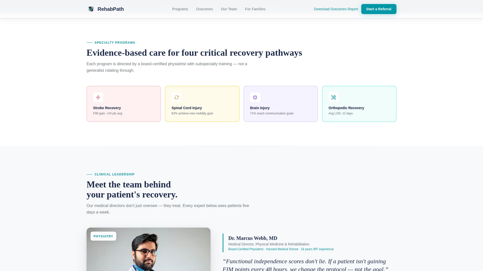 Hospital & Health System Professional Website Template