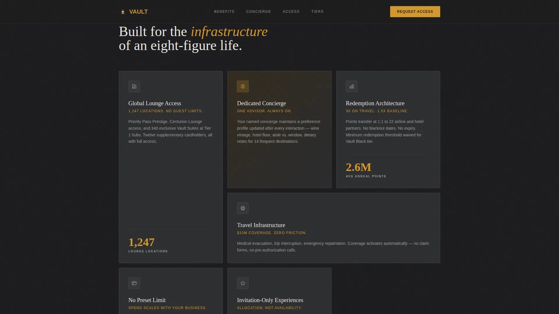 High Net Worth Finance Professional Website Template