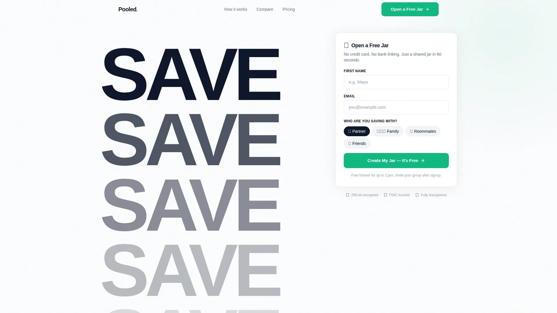 Combine — Shared Savings Tool Landing Page Template