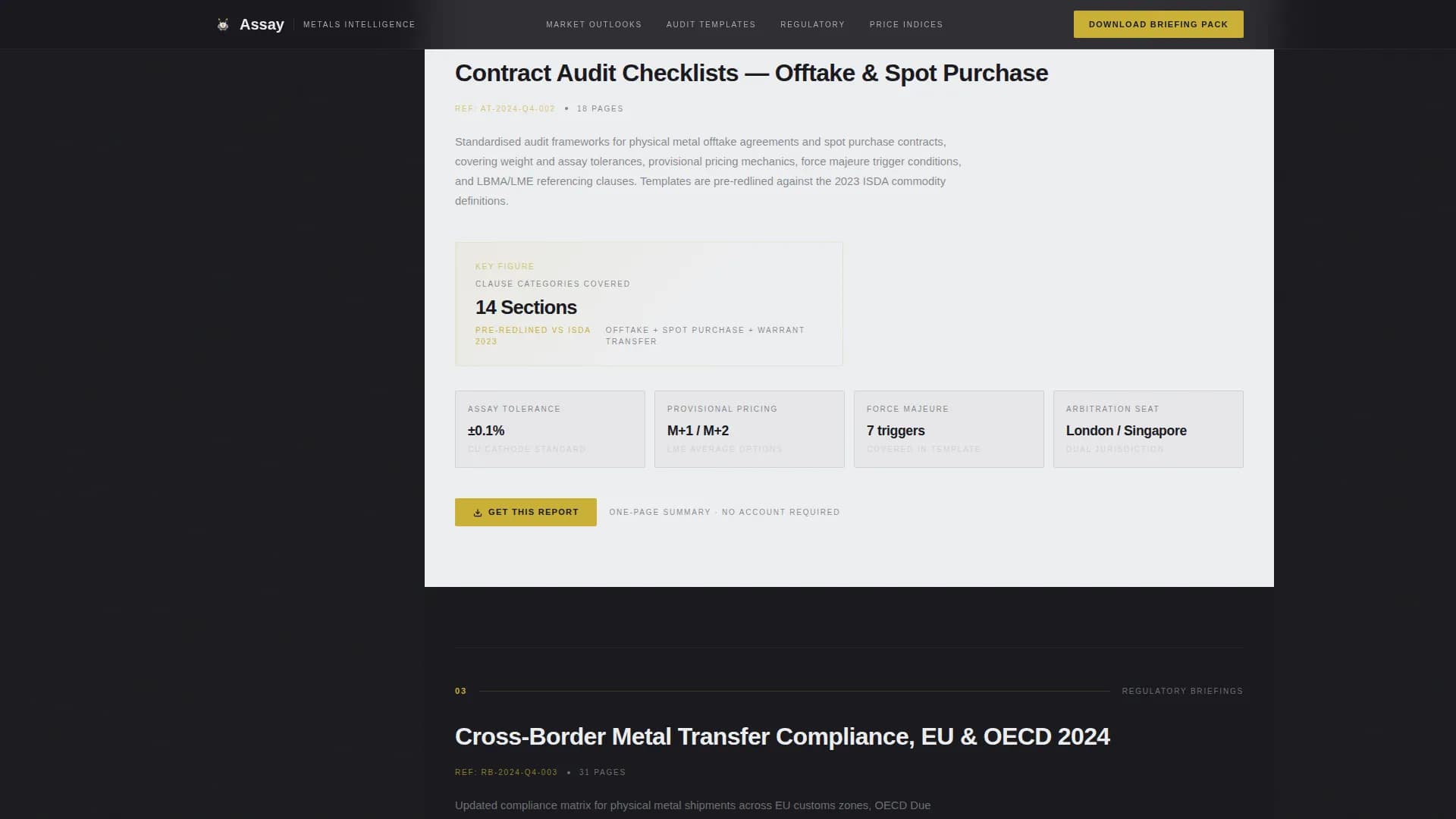 Commodity & Forex Trading Pricing Website Template