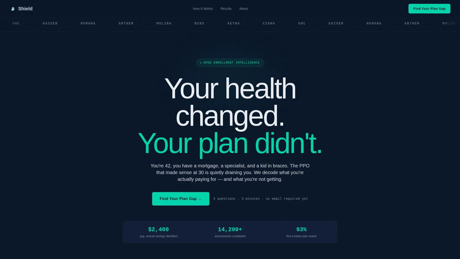 Navigate — Transparent Health Insurance Landing Page Template