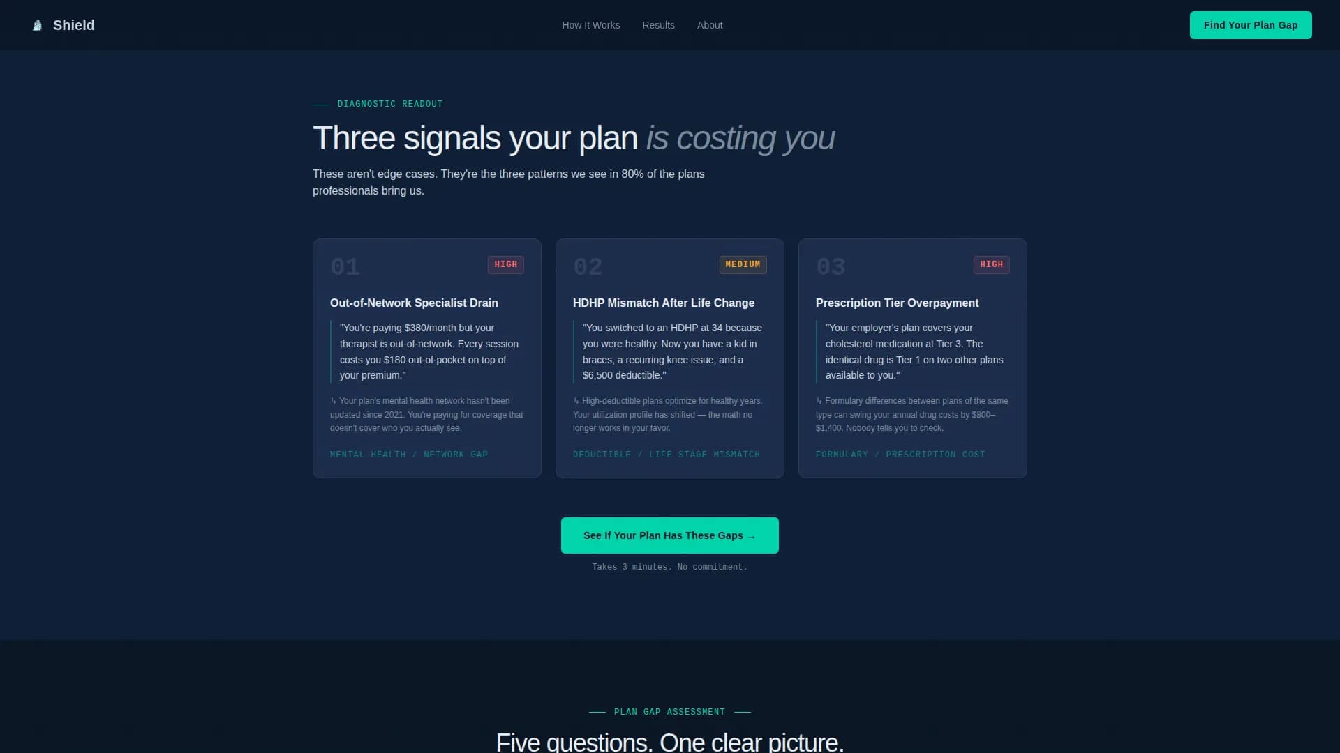 Navigate — Transparent Health Insurance Landing Page Template