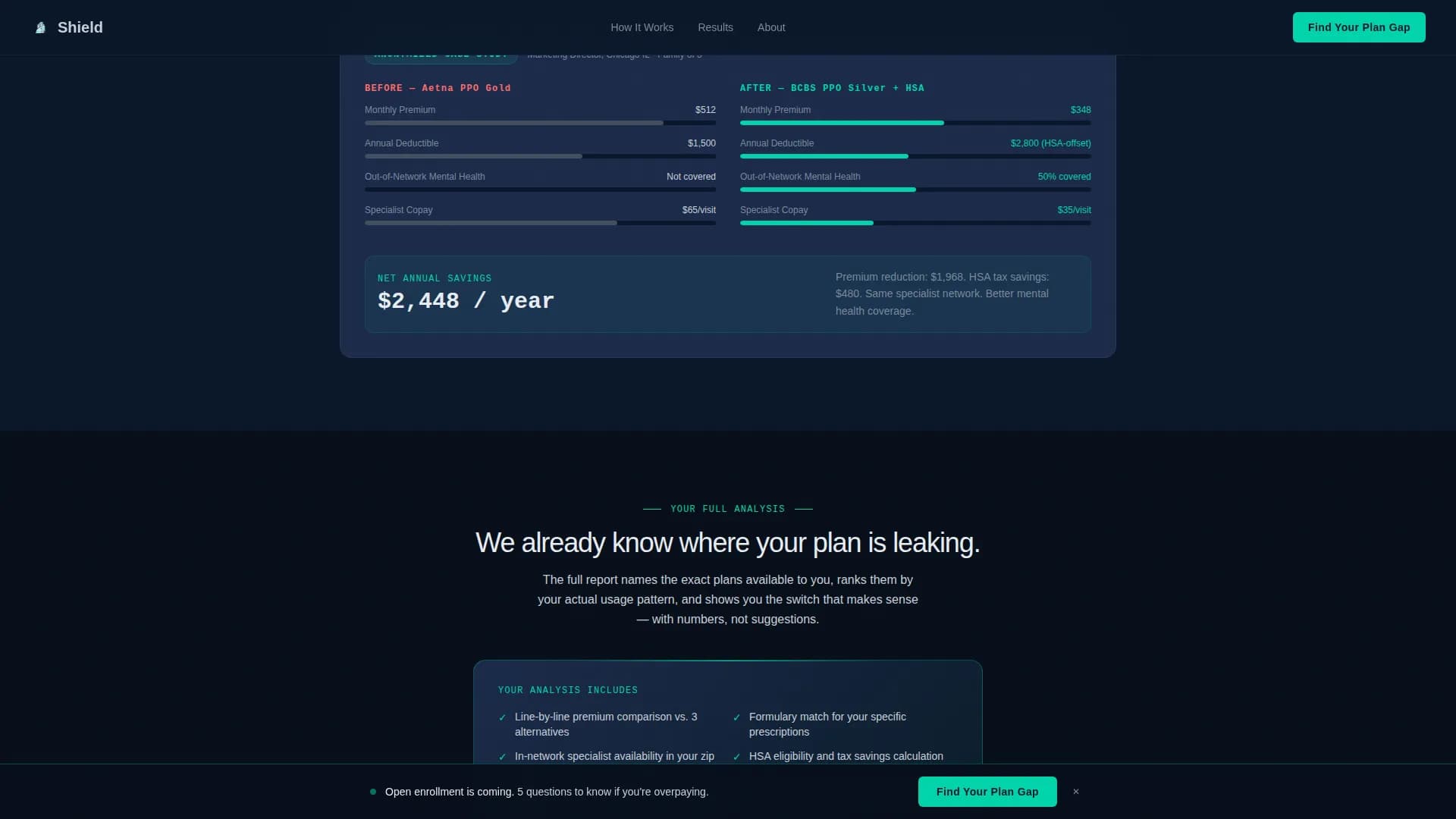 Navigate — Transparent Health Insurance Landing Page Template