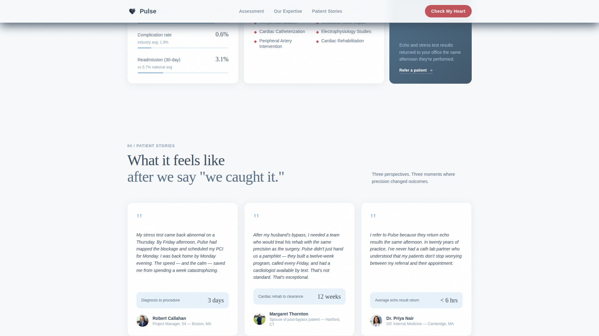 Hospital & Health System Booking Website Template