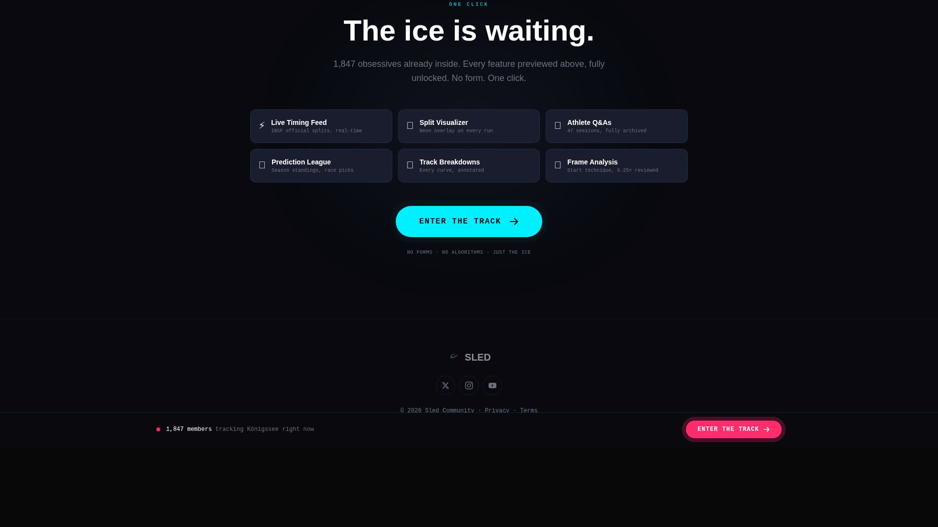 Bobsled Professional Website Template