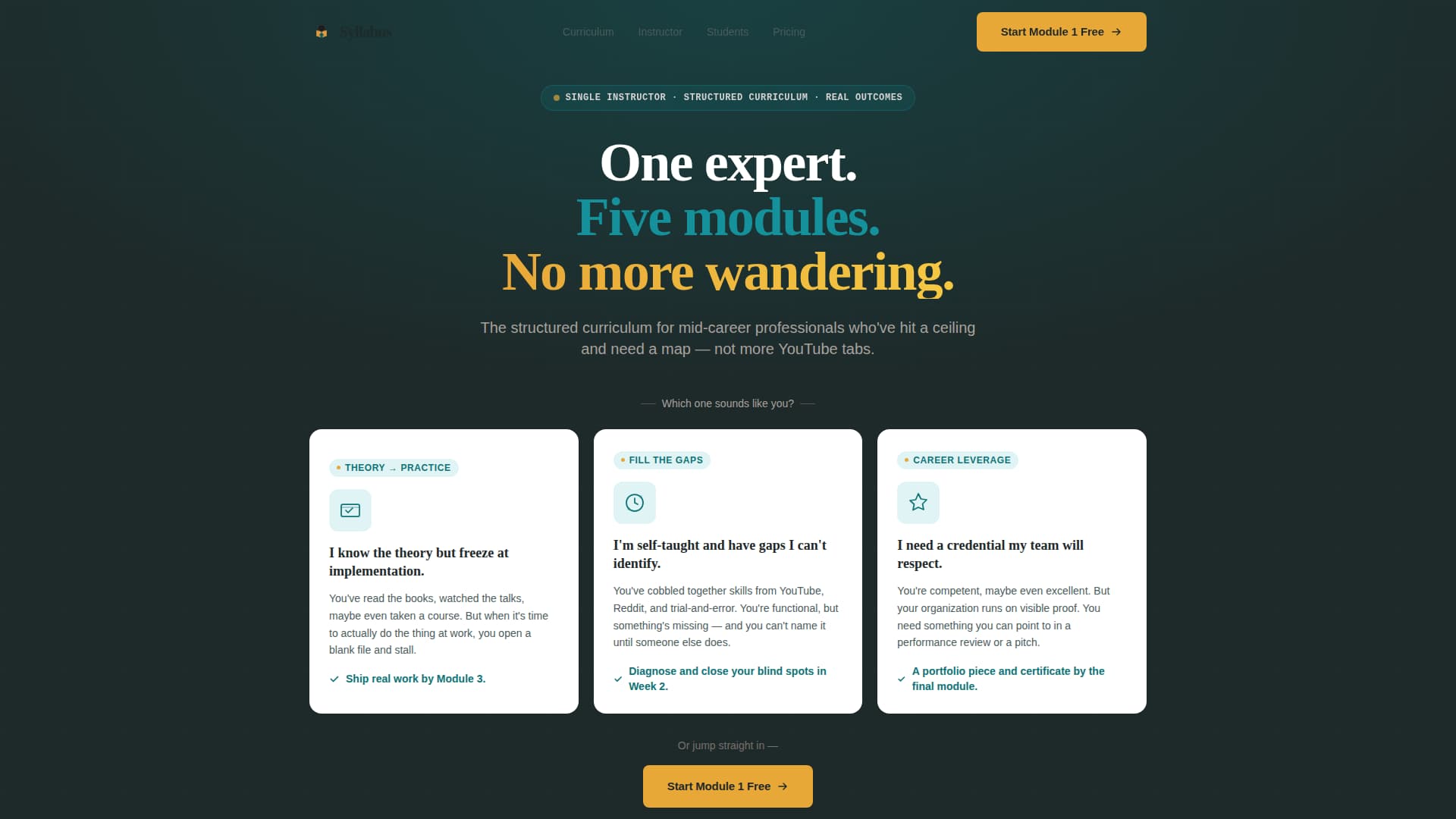 Online Course Platform Careers Website Template