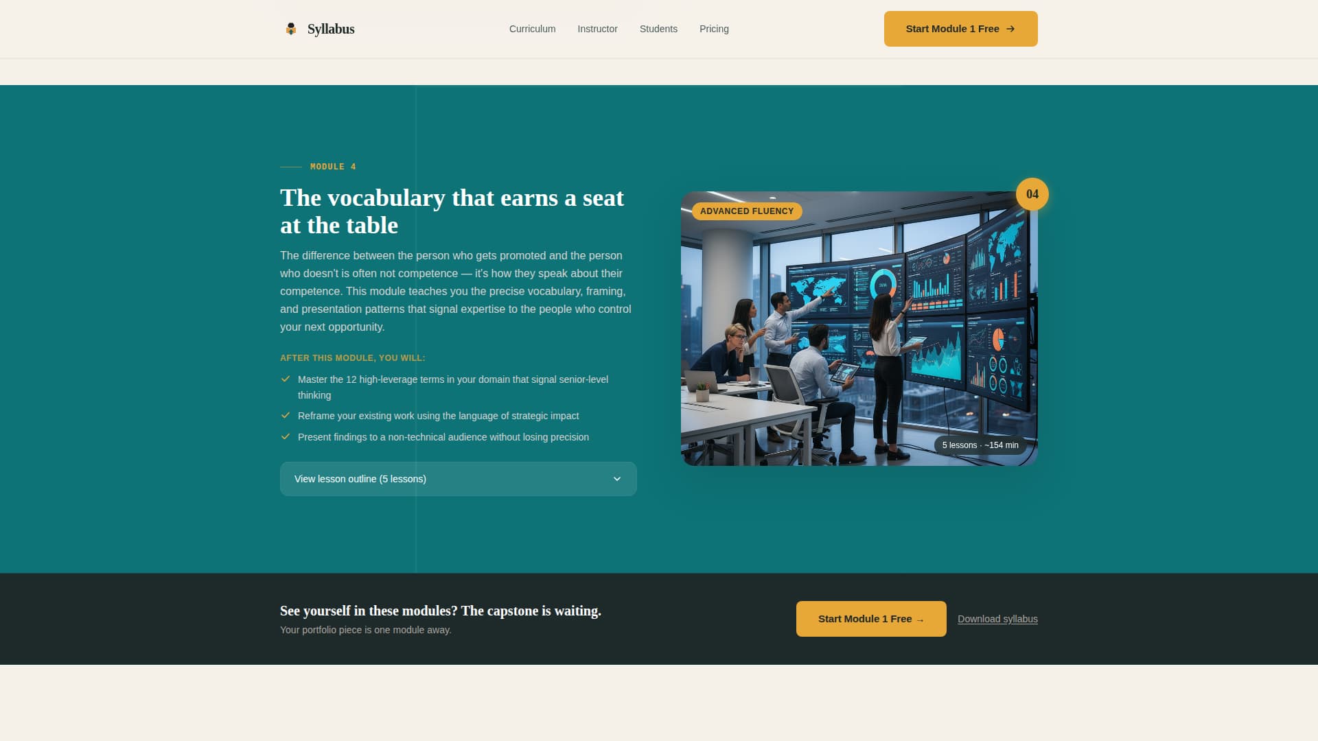 Online Course Platform Careers Website Template