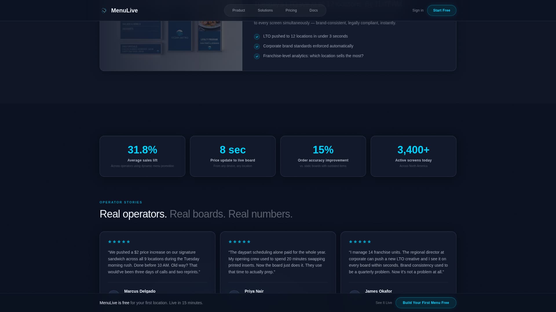 Retail Digital Presence Directory Website Template
