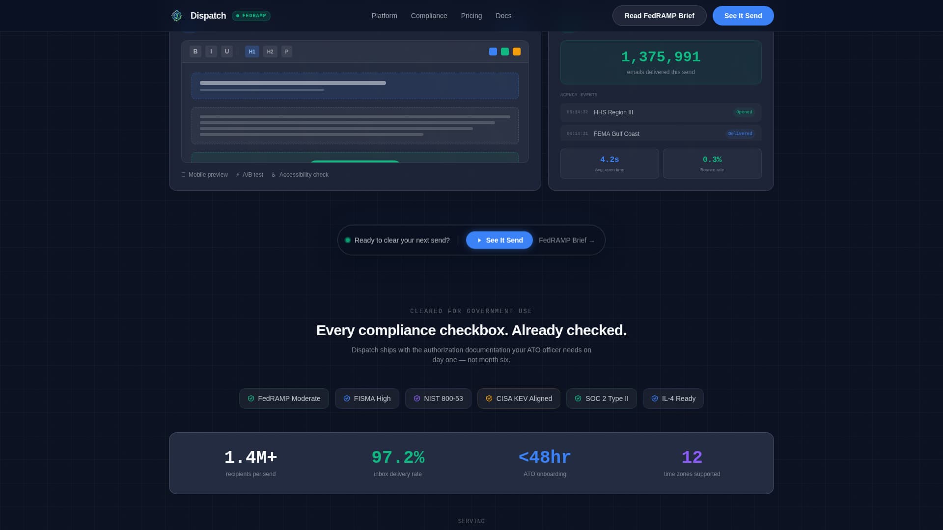 Government Software Privacy Policy Website Template