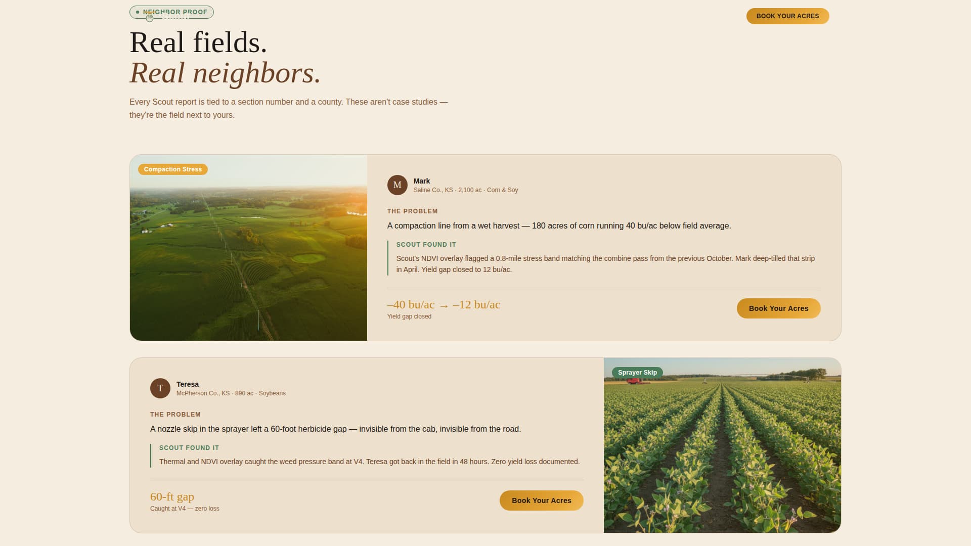 Agritech & Farm Tech Pricing Website Template