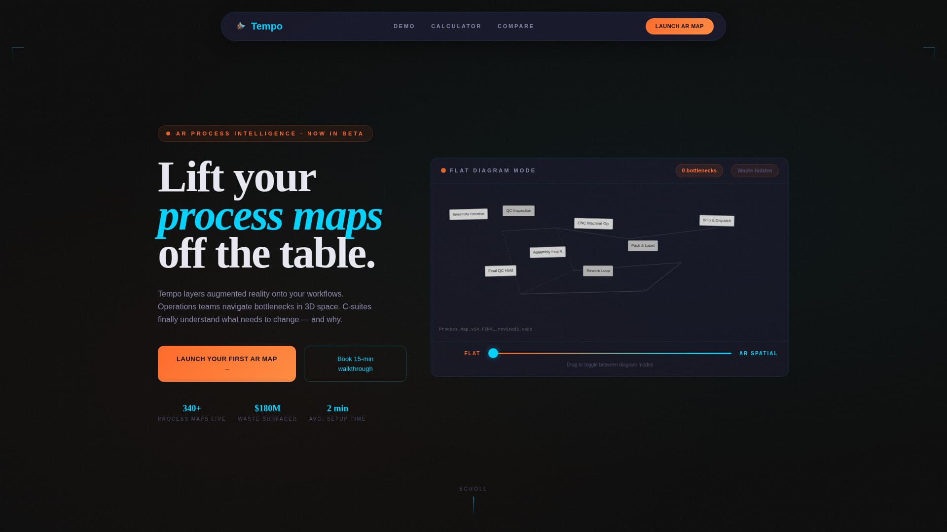 AR-Enhanced Enterprise Software Cost Calculator Website Template