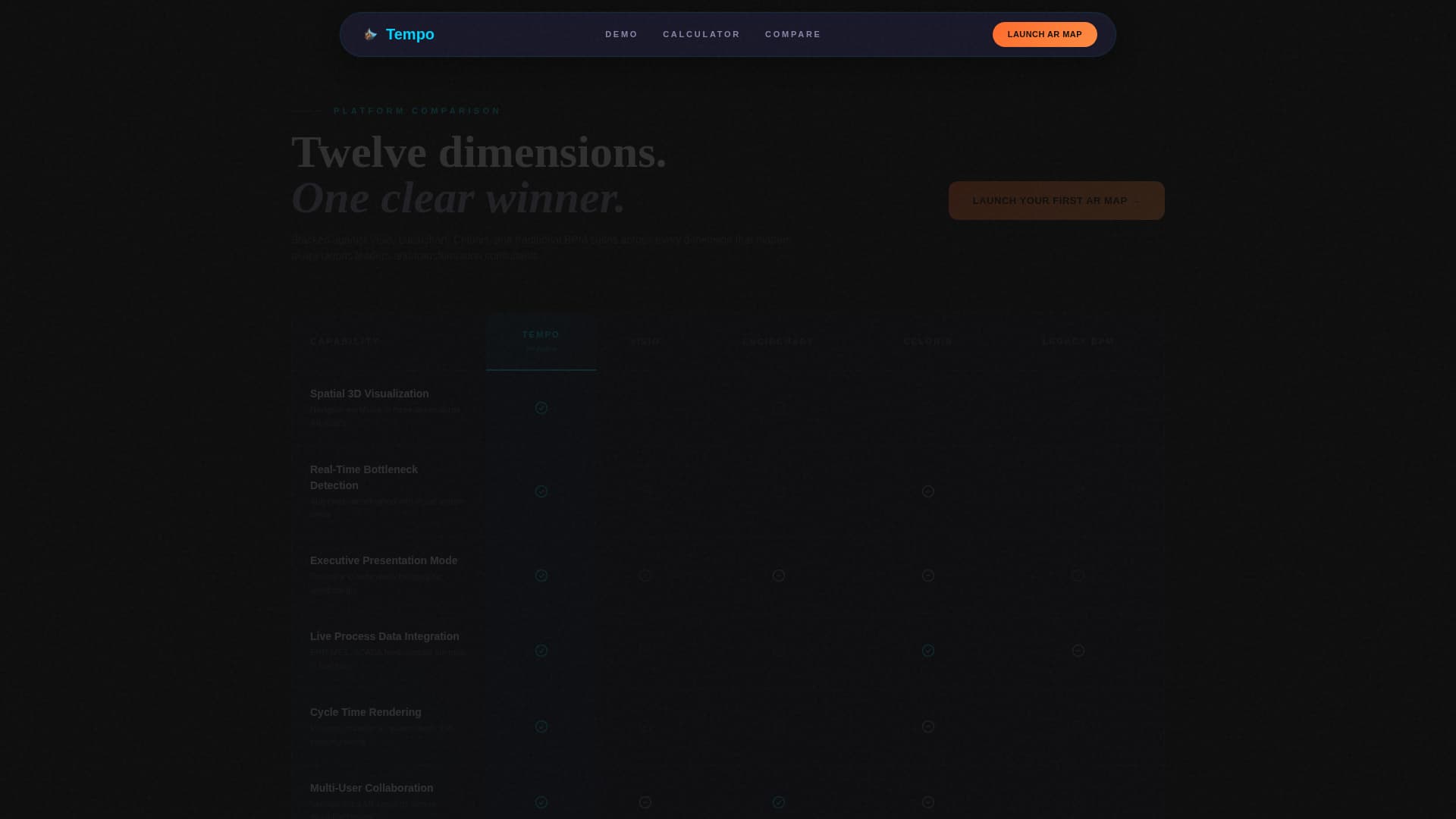 AR-Enhanced Enterprise Software Cost Calculator Website Template