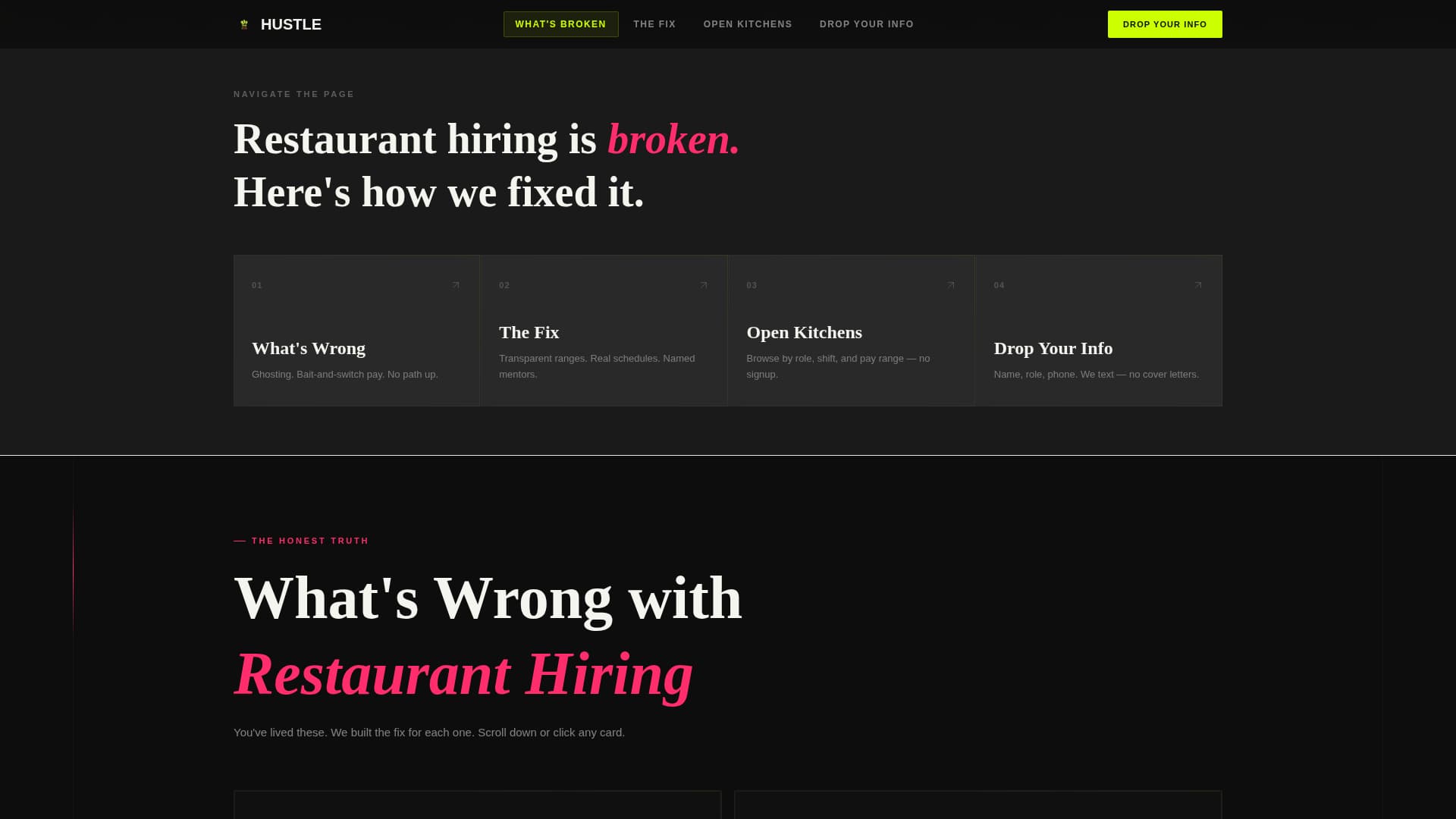 Restaurant Careers & Culinary Job Board Website Template