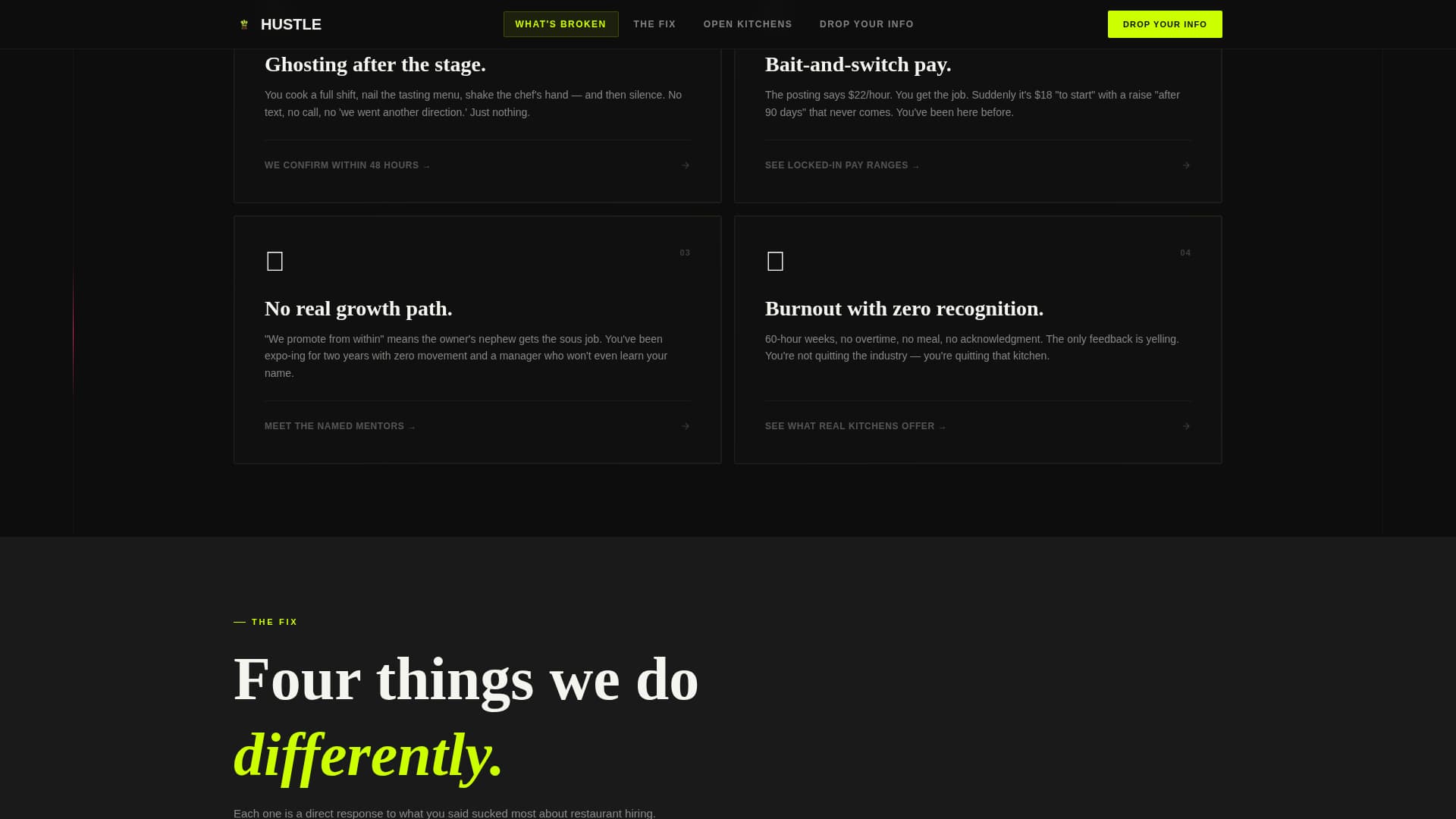 Restaurant Careers & Culinary Job Board Website Template