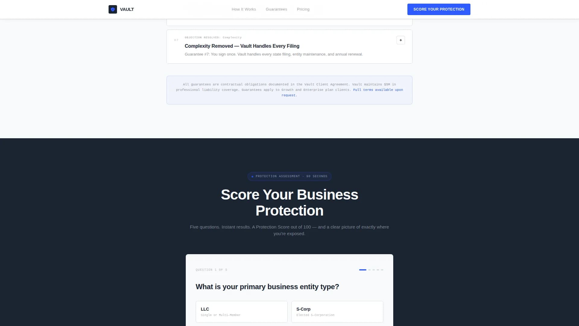 Wealth — Investment Account Business Landing Page Template