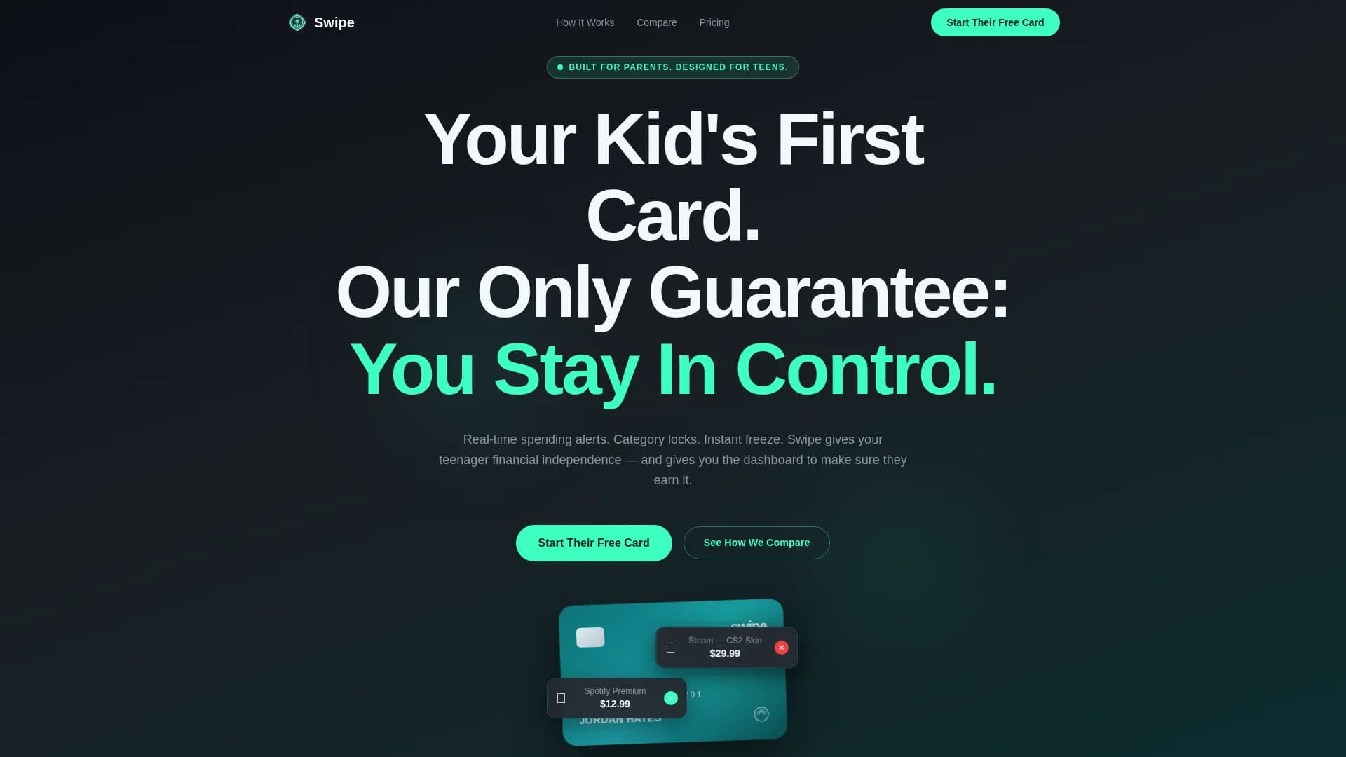 Teen & Youth Finance Professional Website Template
