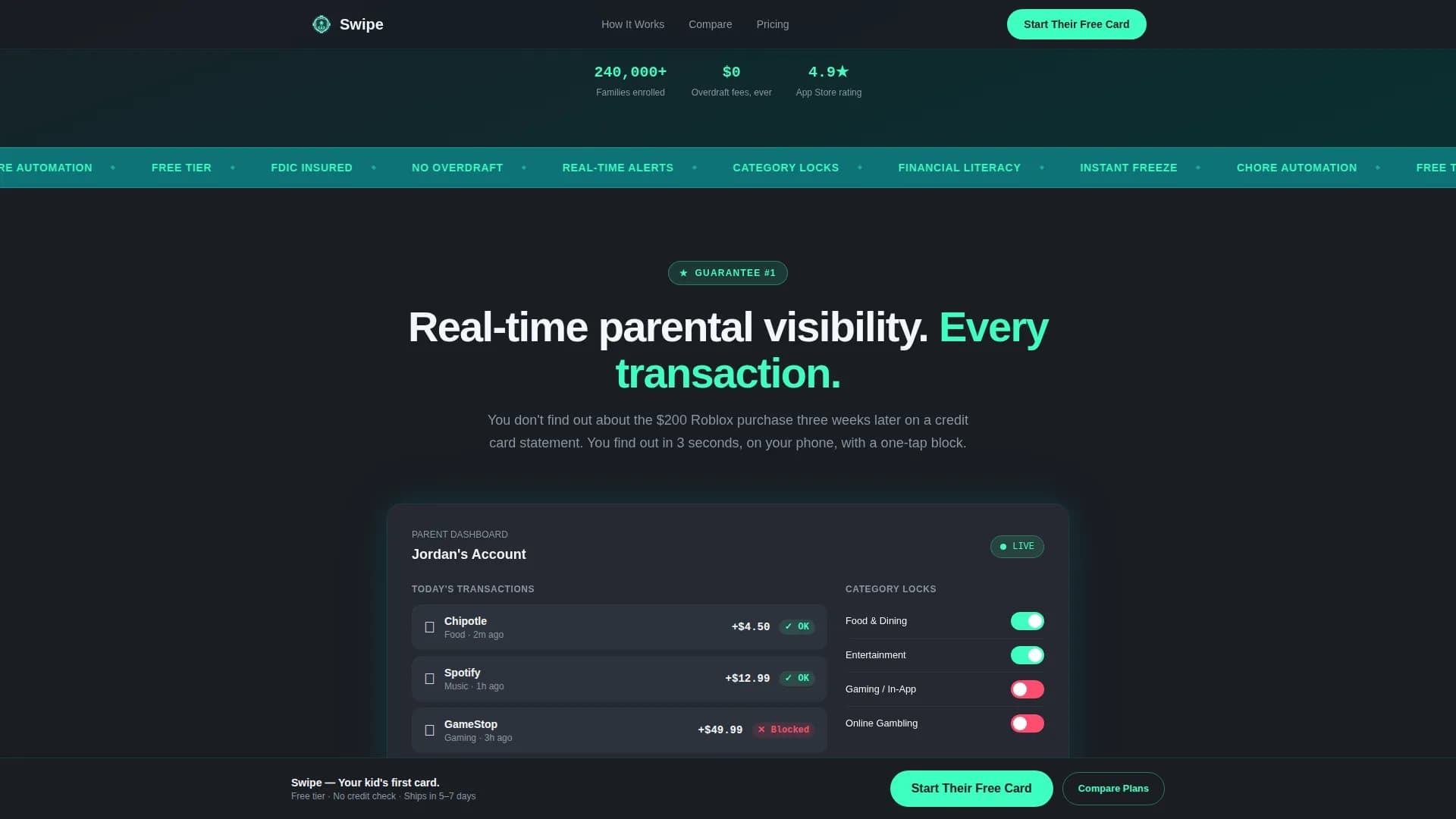 Teen & Youth Finance Professional Website Template