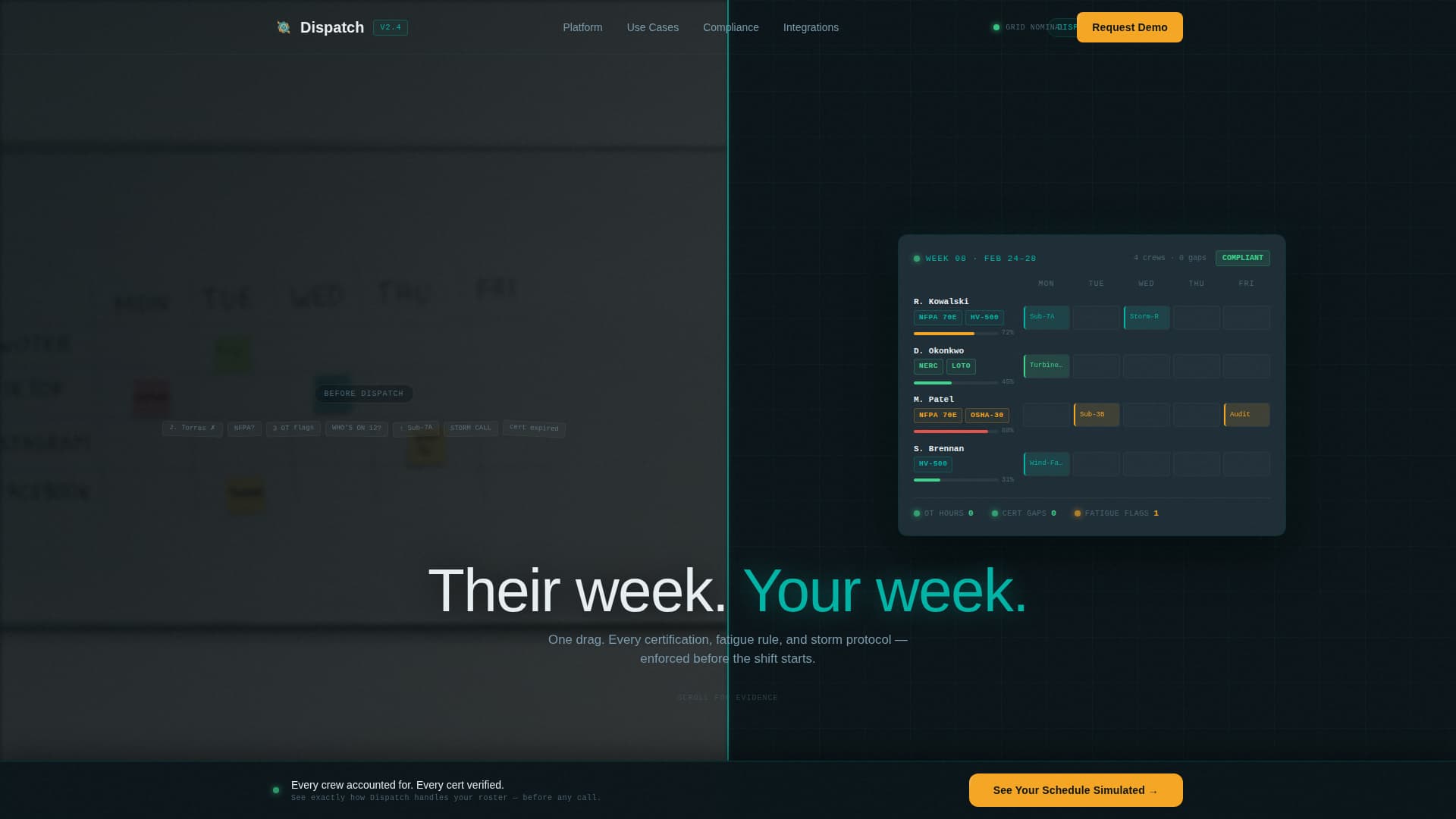 Energy Software & SaaS Booking Website Template